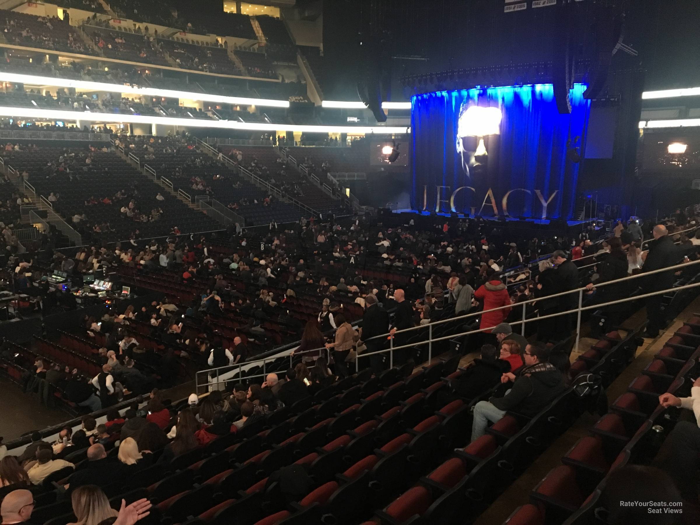 Prudential Center, section 6, row 21, seat 16 - BTS tour: Love Yourself  World Tour, shared by jinnie_k