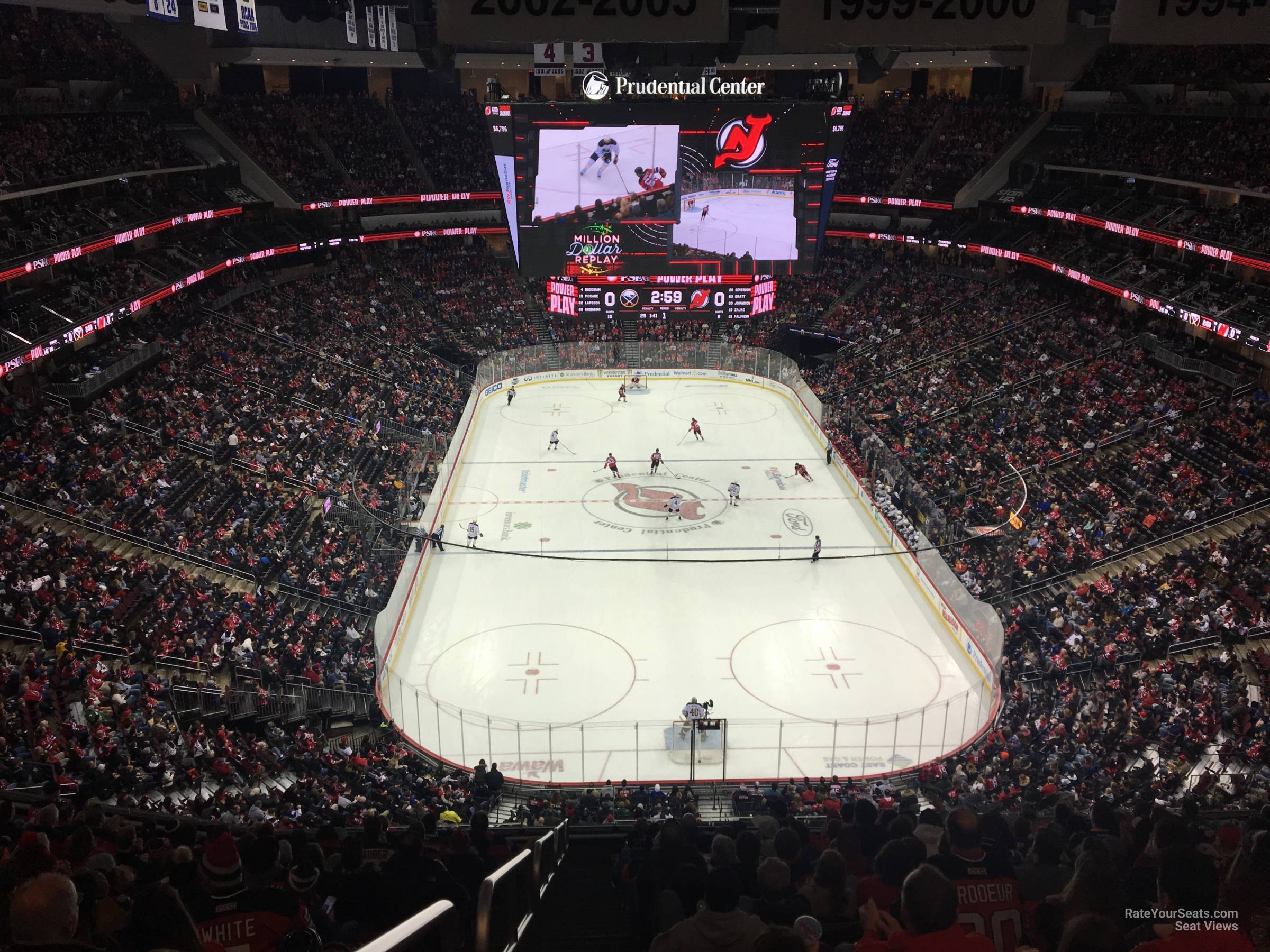 Section 116 at Prudential Center 