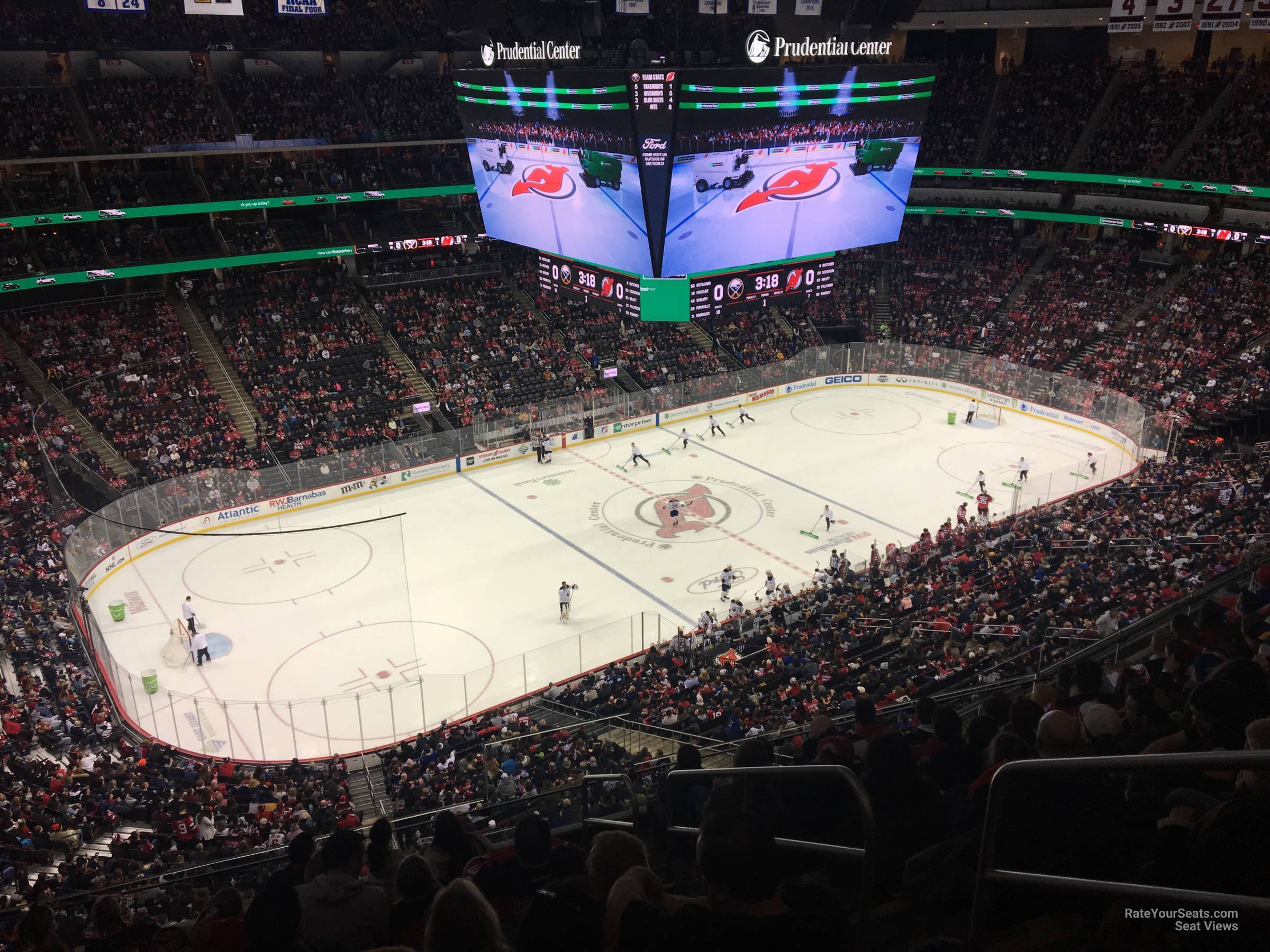 Prudential Center Section 108 - New Jersey Devils ...