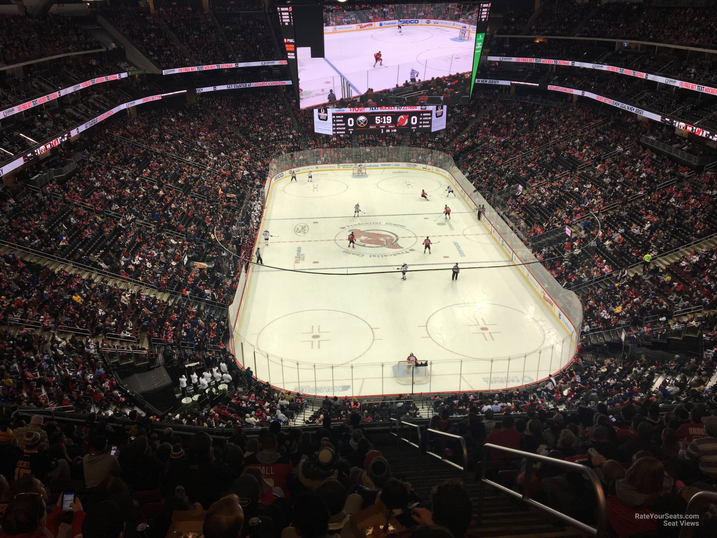 Prudential Center Seat Views