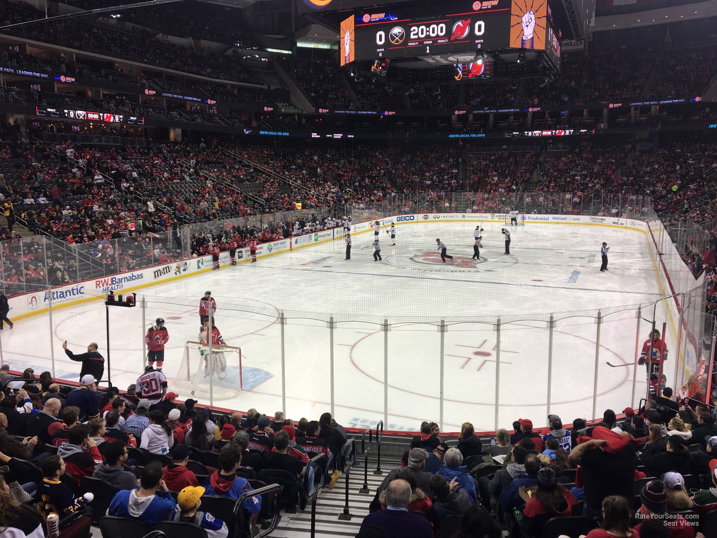 Prudential Center Section 15 - New Jersey Devils - RateYourSeats.com