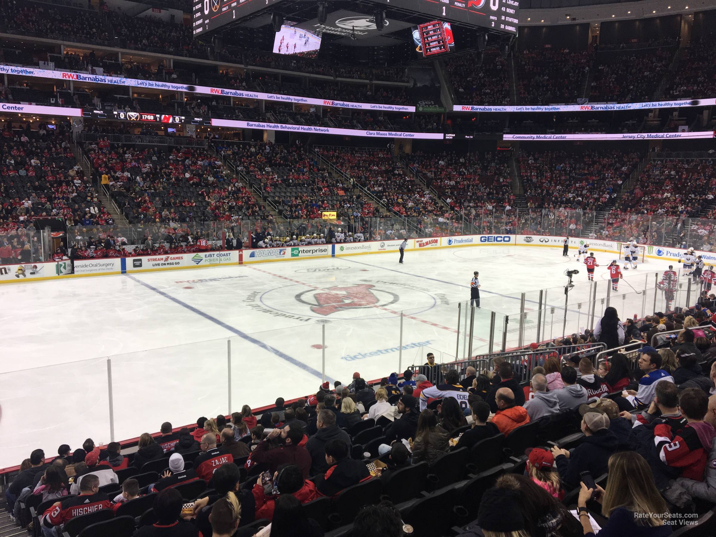 Section 15 at Prudential Center 