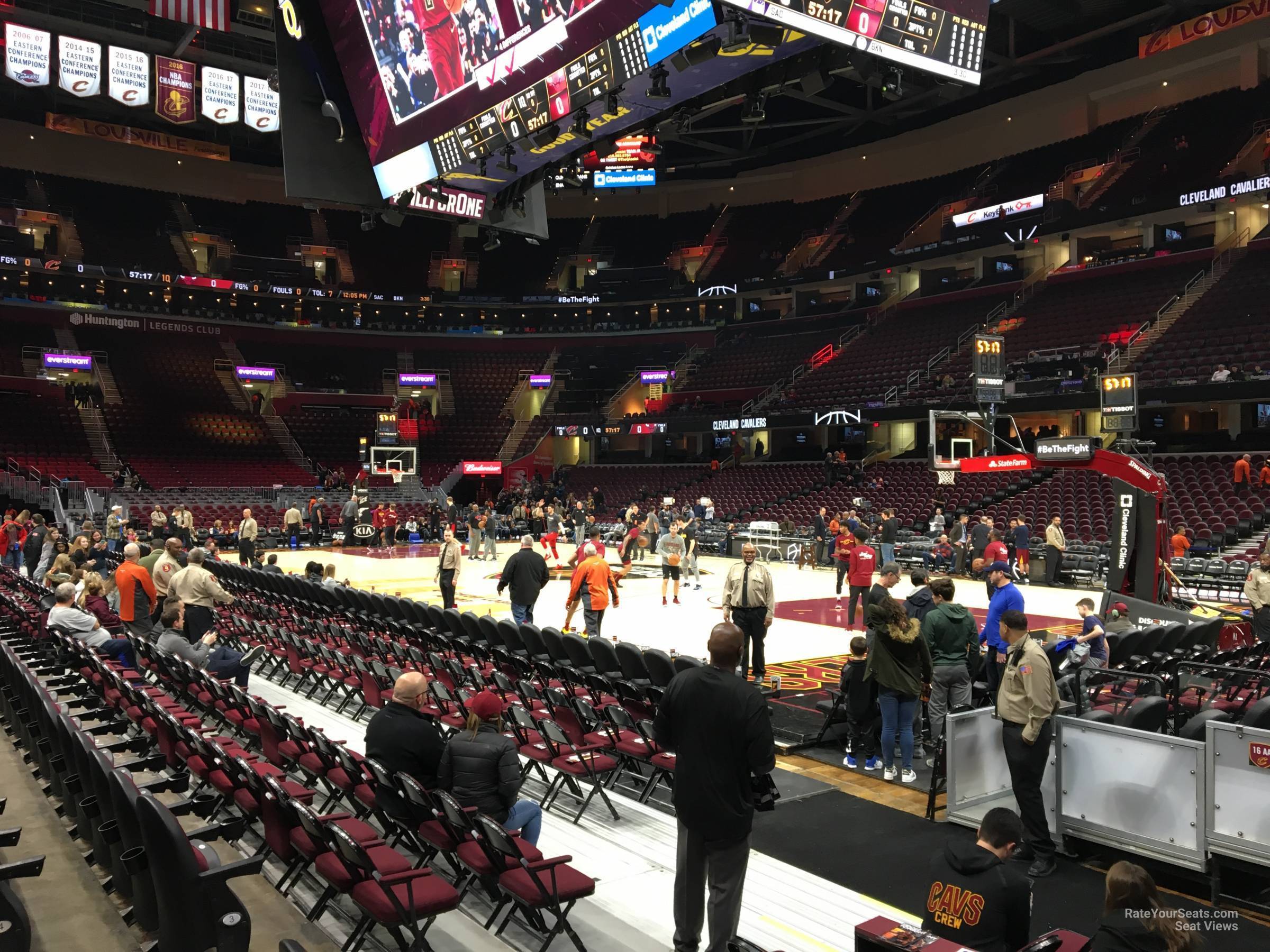Section 118 at Rocket Mortgage FieldHouse - Cleveland Cavaliers ...