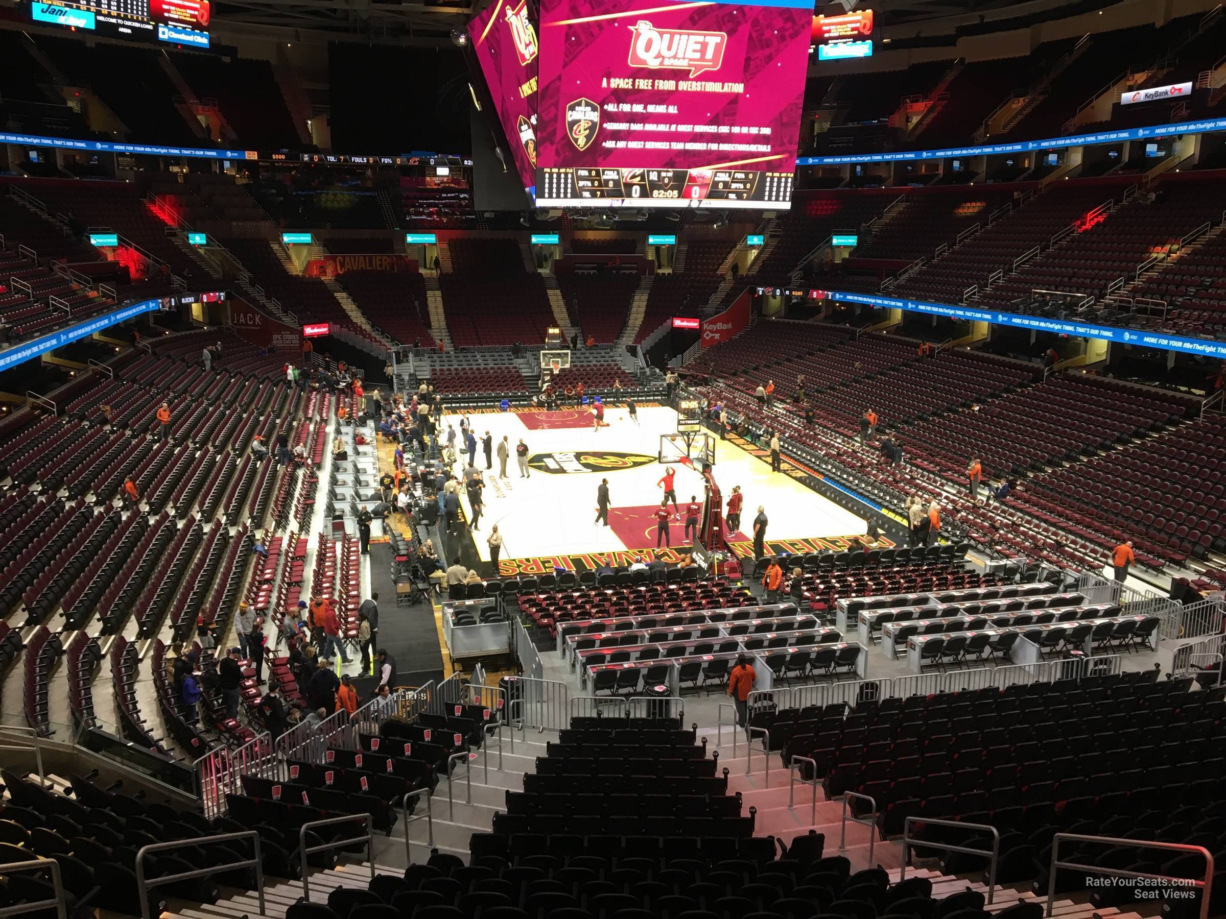 Rocket Mortgage FieldHouse Section M102 - Cleveland Cavaliers ...