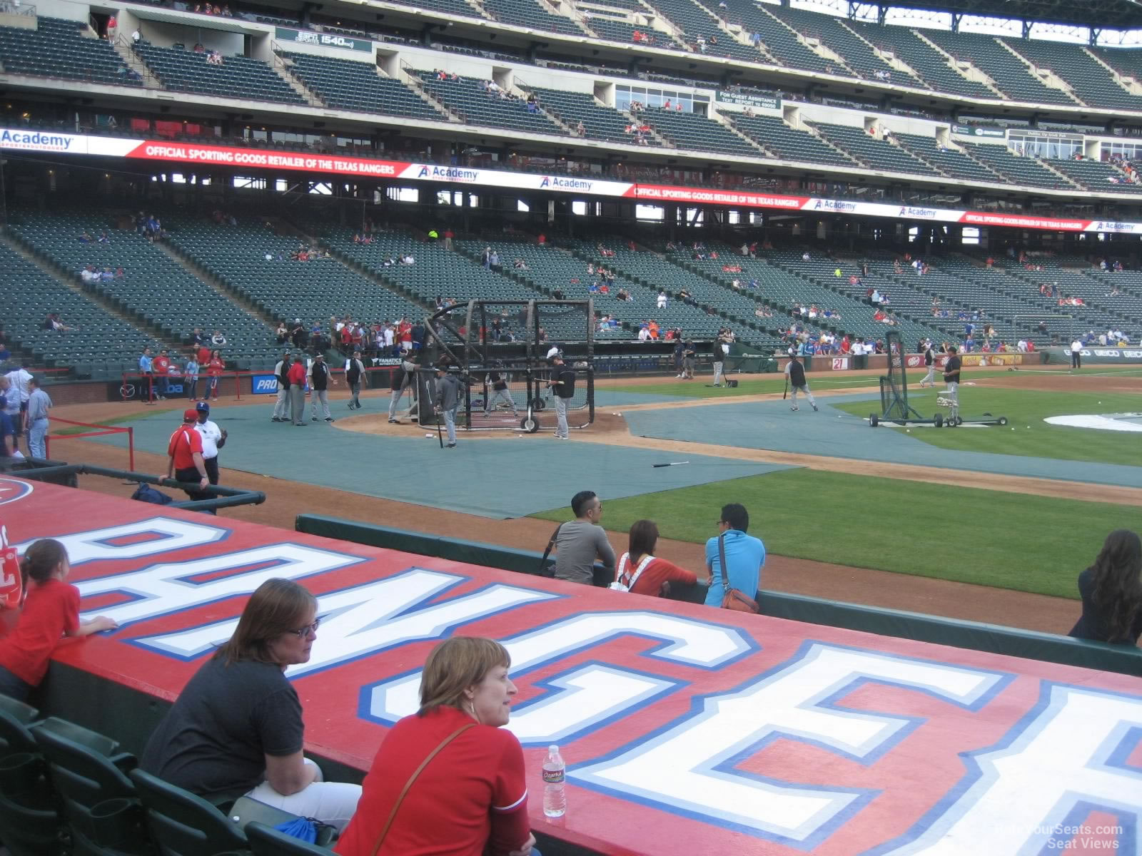 Texas Rangers Seating Chart With Rows