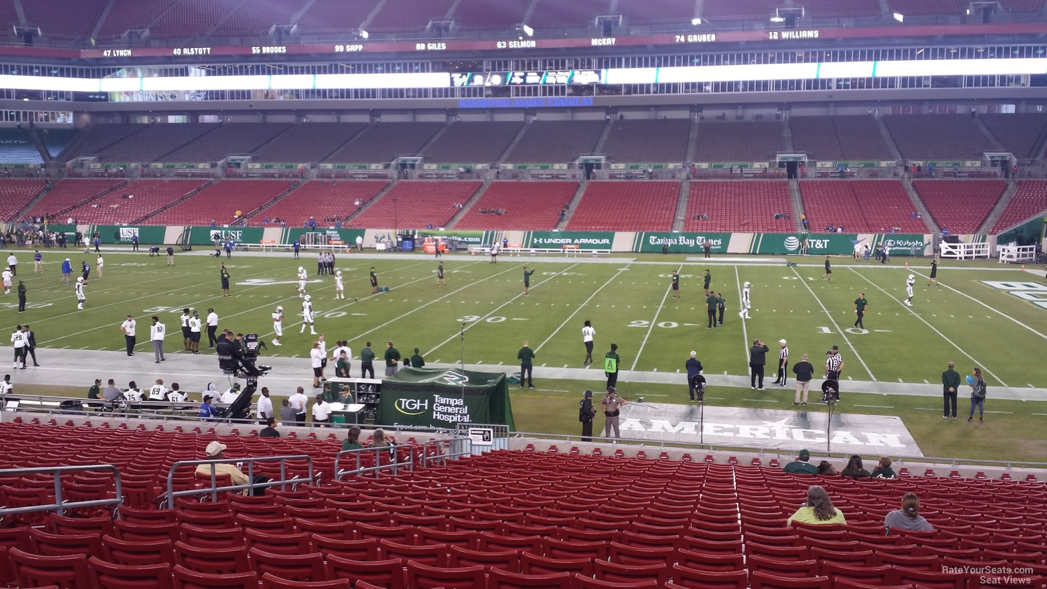 Section 113 at Mercedes-Benz Stadium 