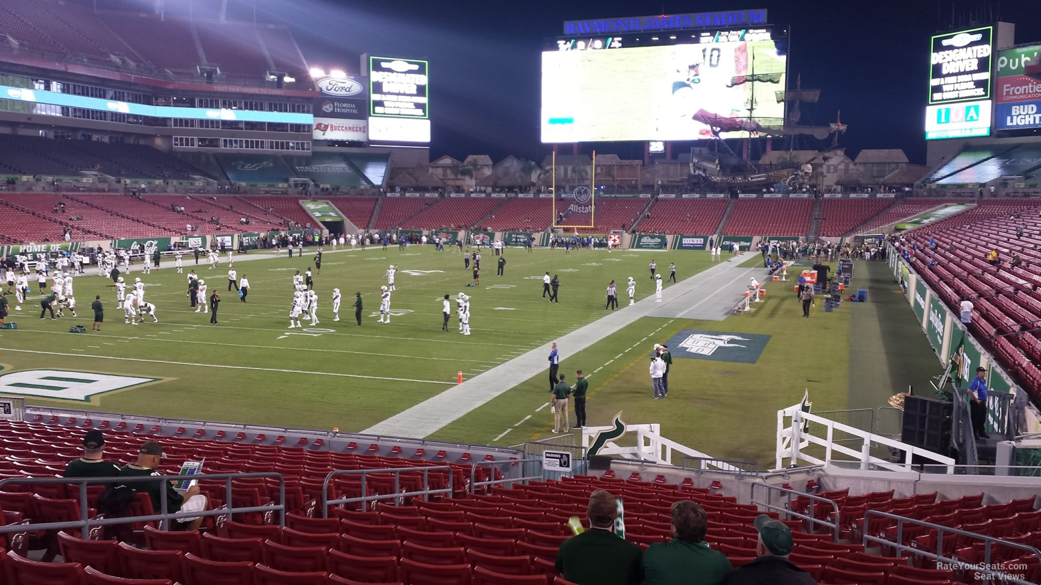 Raymond James Stadium Section 126 - Tampa Bay Buccaneers ...