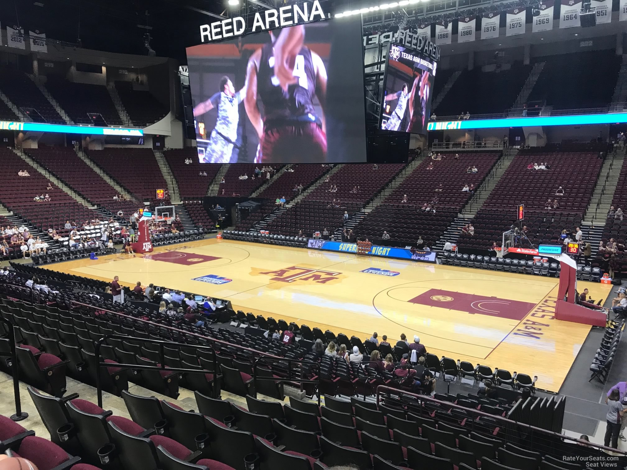 Reed Arena Seating Chart