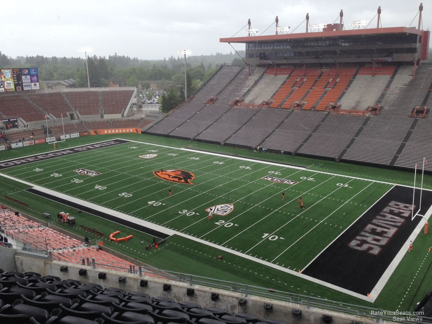 section 213, row 16 seat view  - reser stadium
