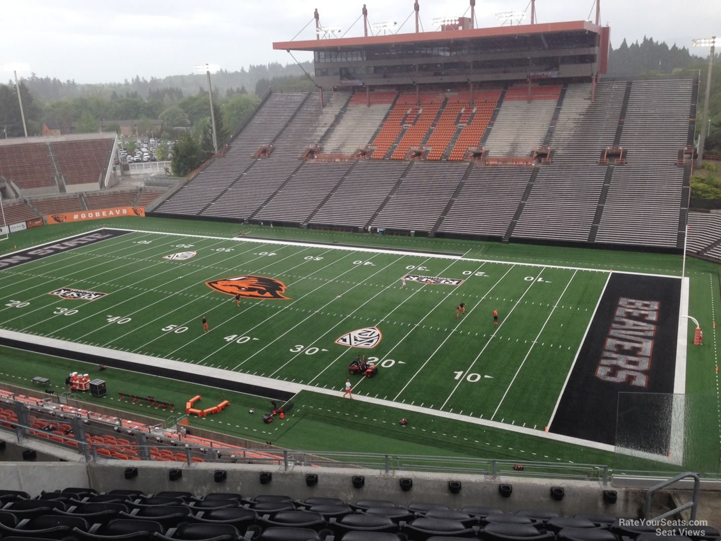 section 214, row 16 seat view  - reser stadium