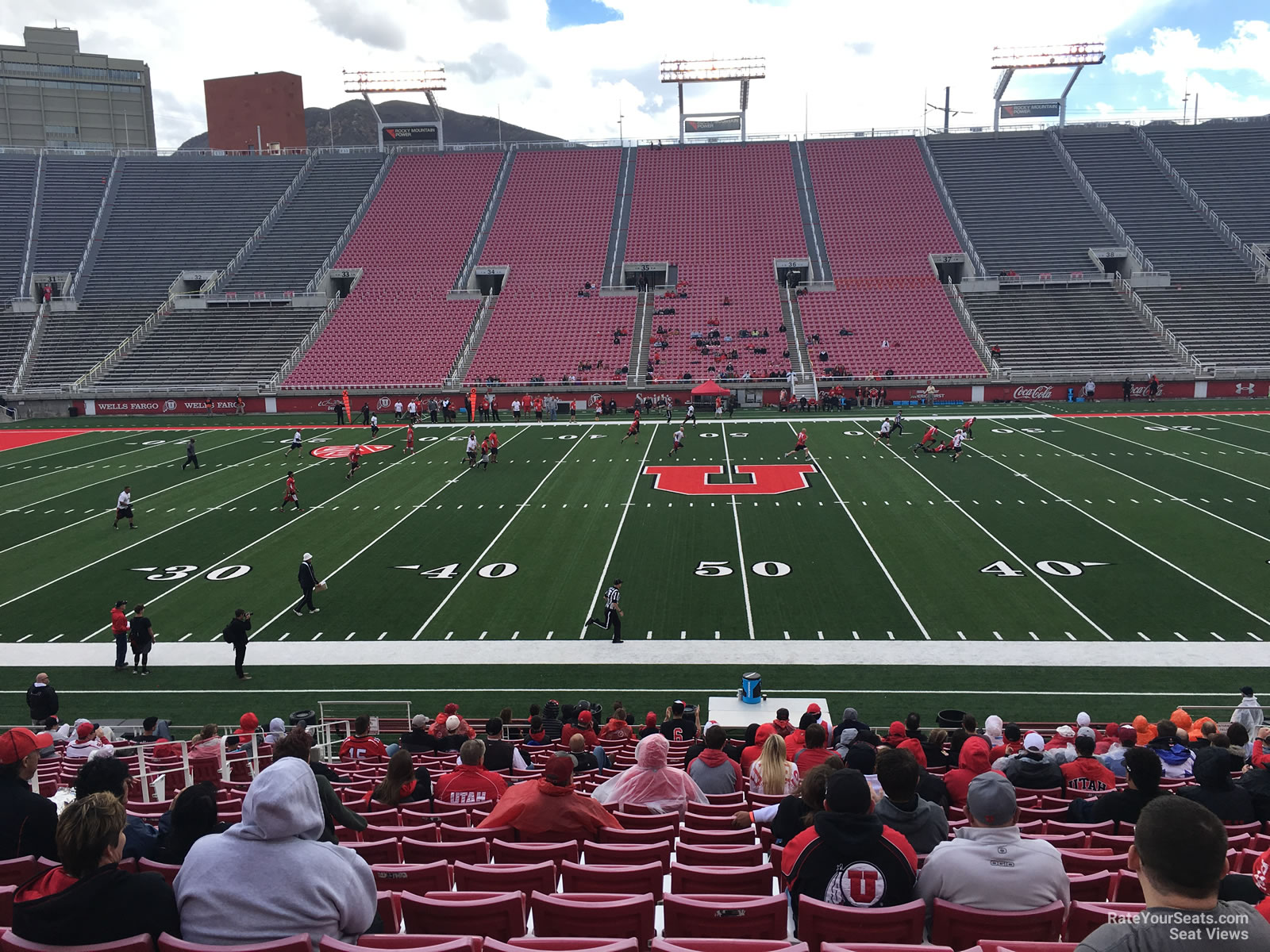 section w12, row 20 seat view  - rice-eccles stadium