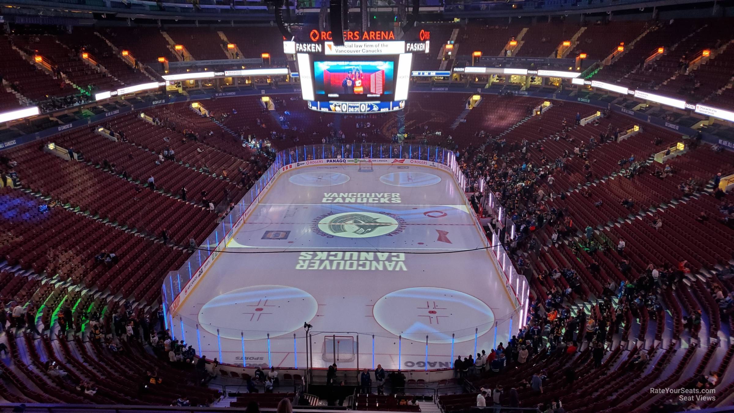 Section 330 at Rogers Arena 