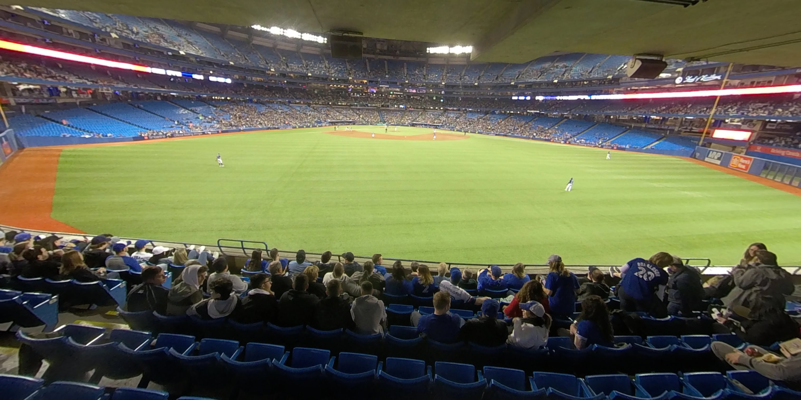 section 101b panoramic seat view  for baseball - rogers centre