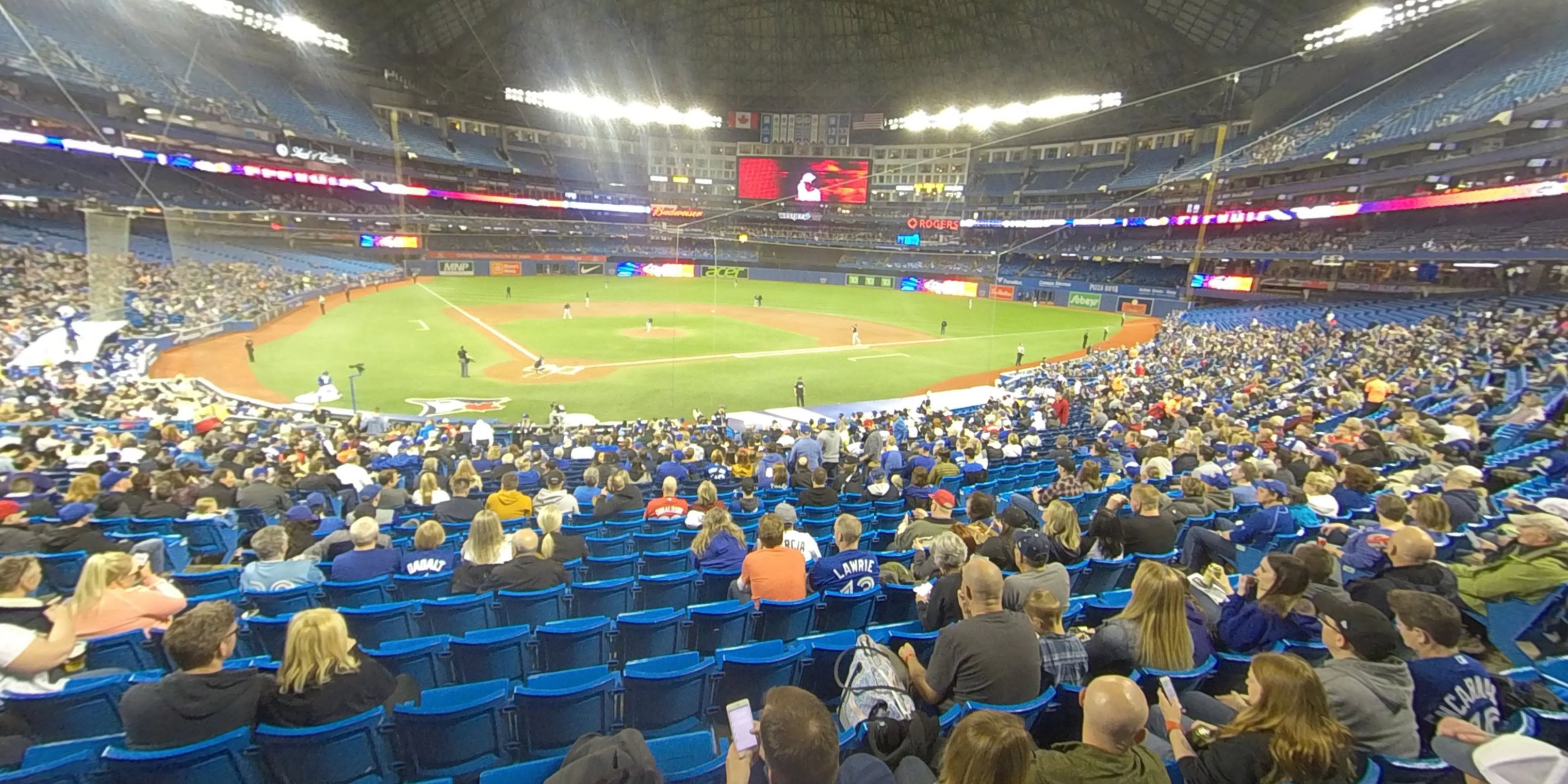 section 119 panoramic seat view  for baseball - rogers centre