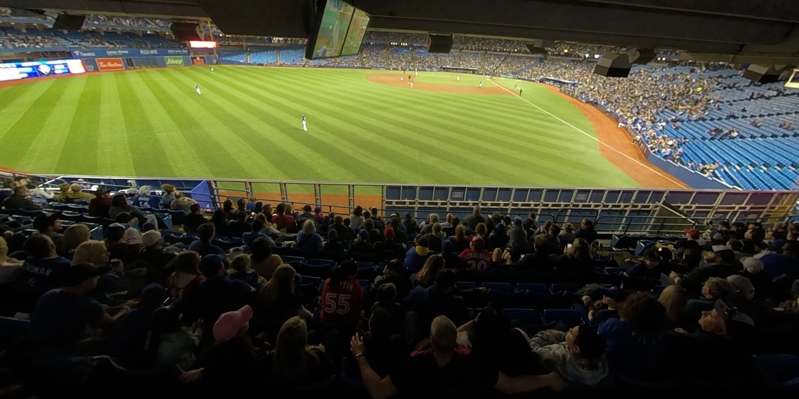 section 136 panoramic seat view  for baseball - rogers centre
