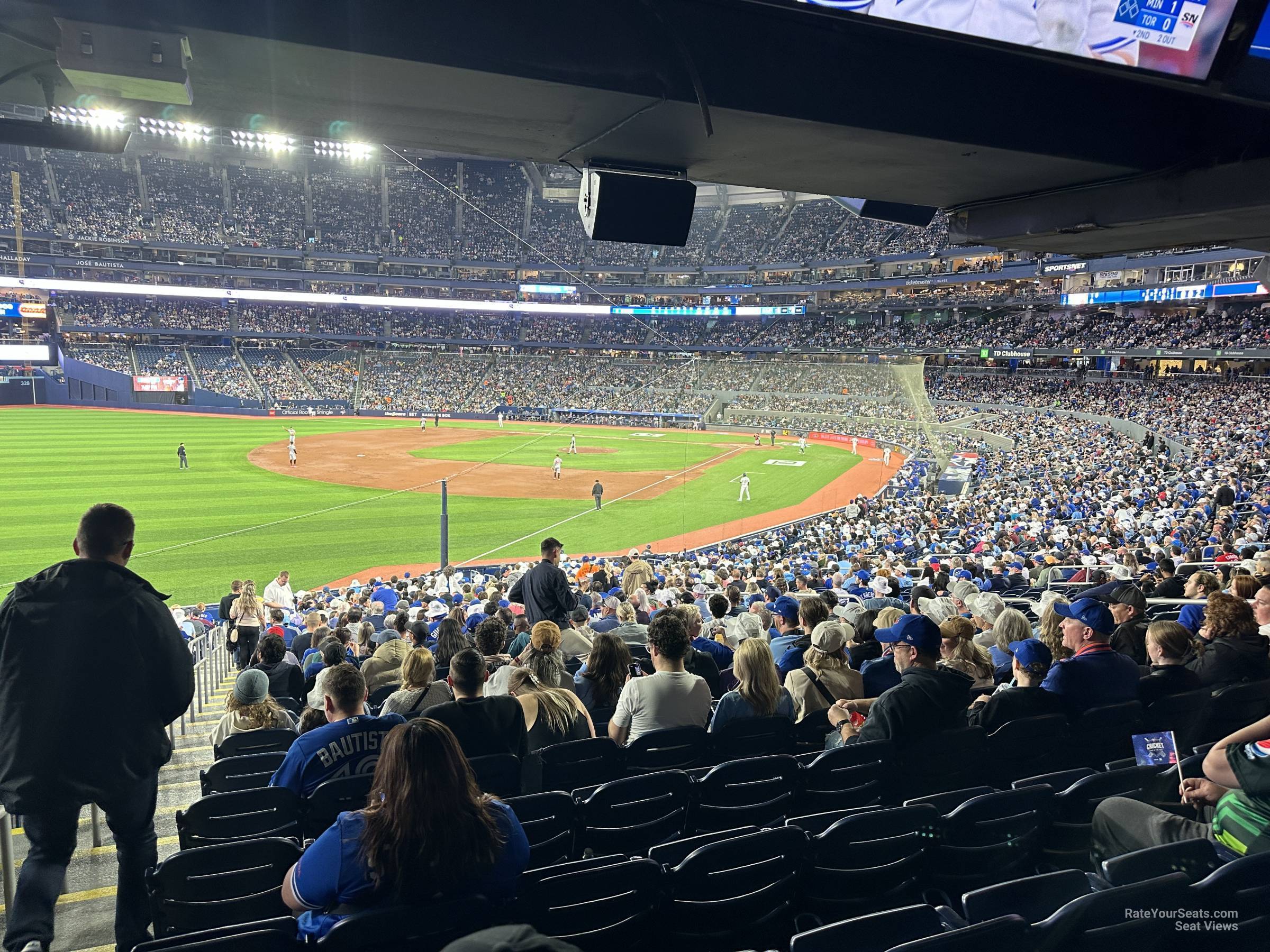 section 137, row wca seat view  for baseball - rogers centre