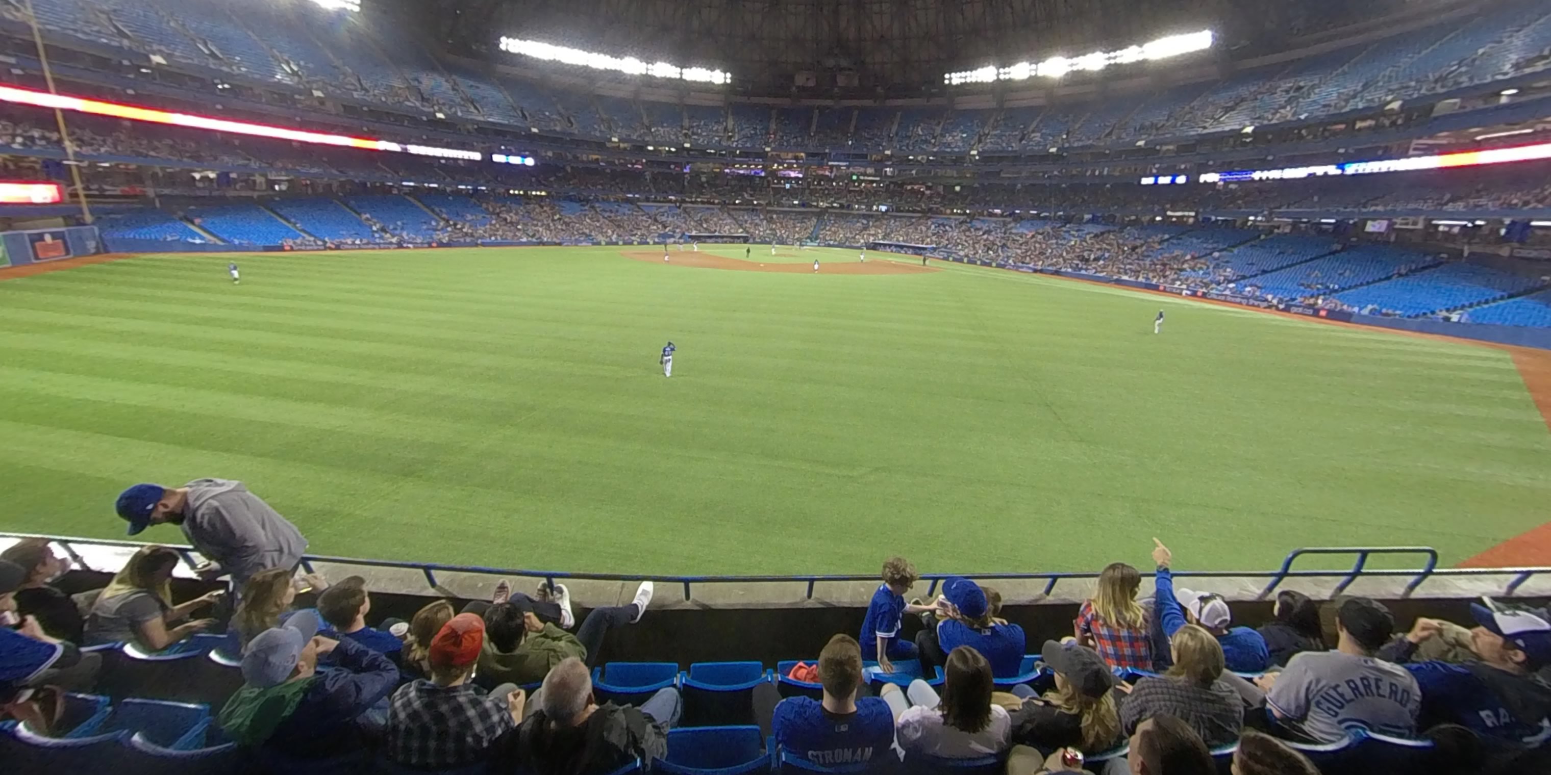 section 141b panoramic seat view  for baseball - rogers centre