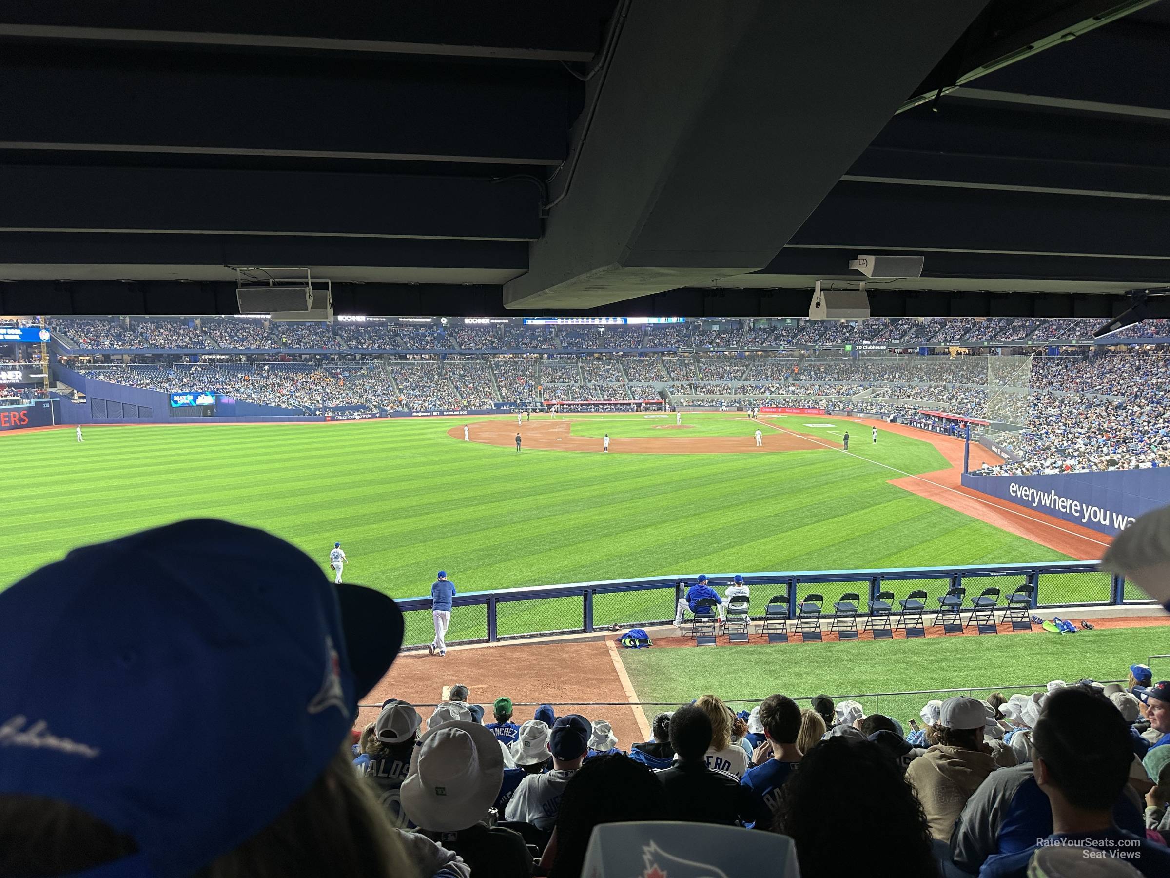 section 143, row 12 seat view  for baseball - rogers centre