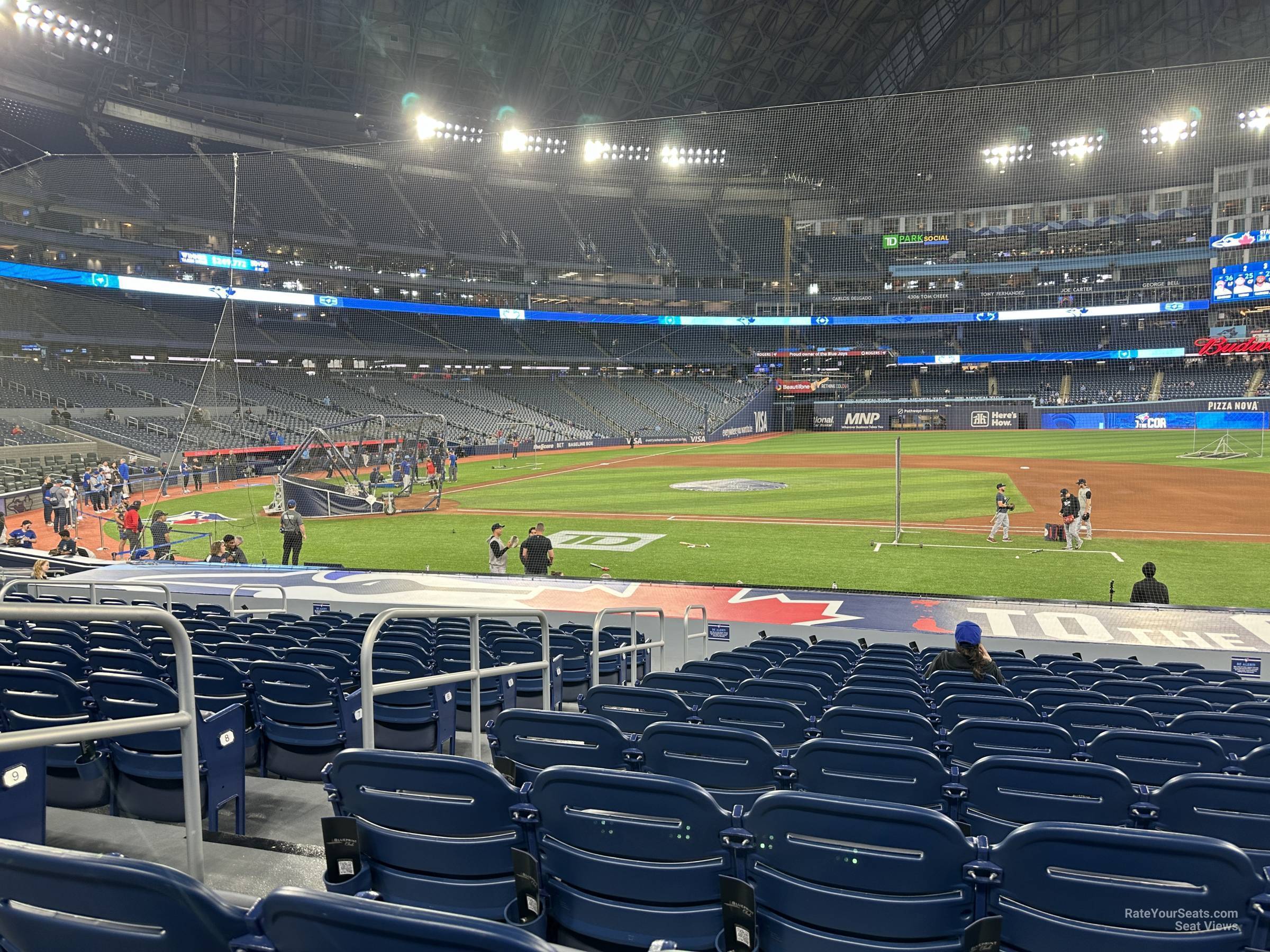 section 17, row 11 seat view  for baseball - rogers centre