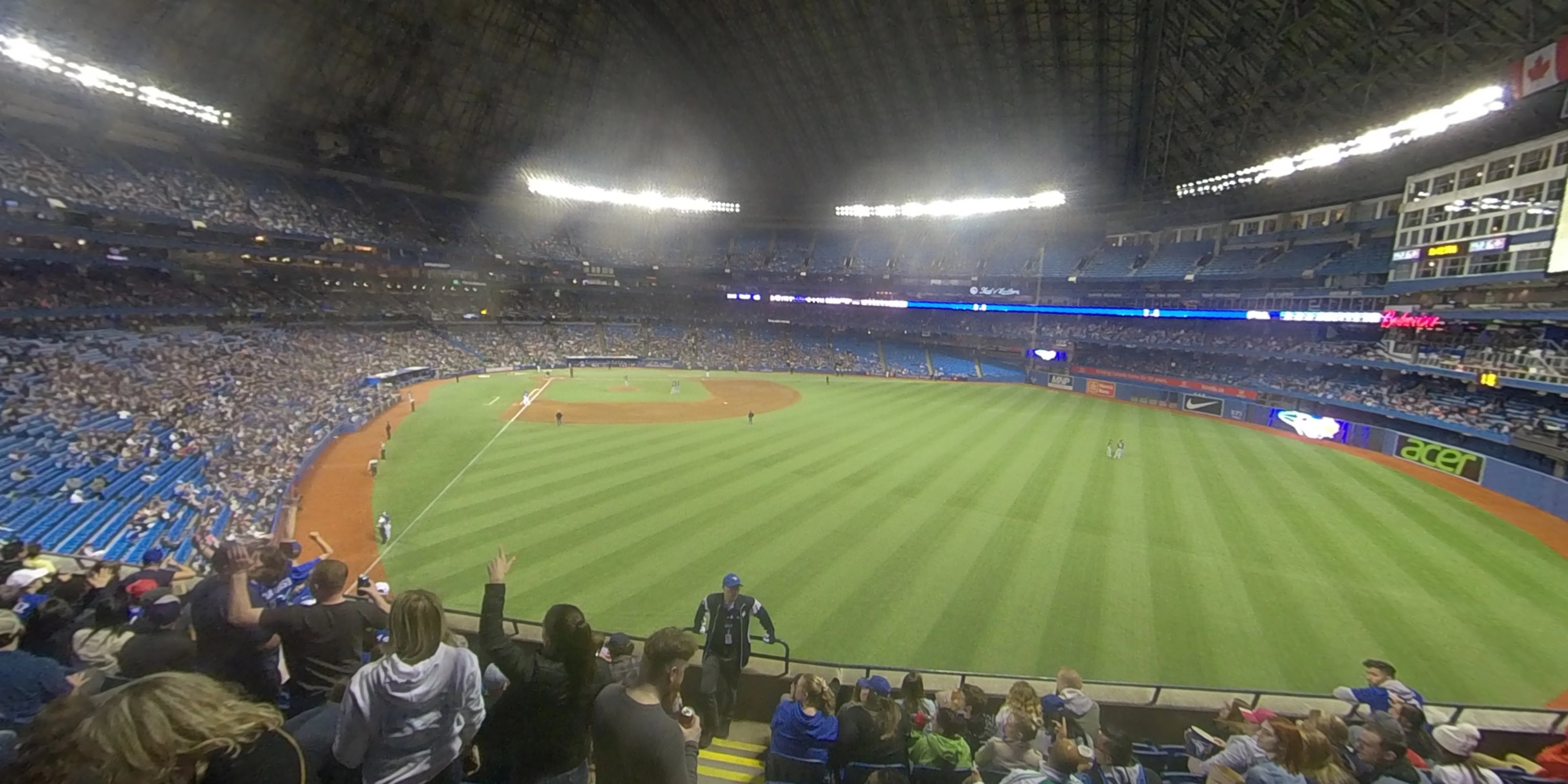 TD Ballpark, section 208, home of Dunedin Blue Jays, Toronto Blue