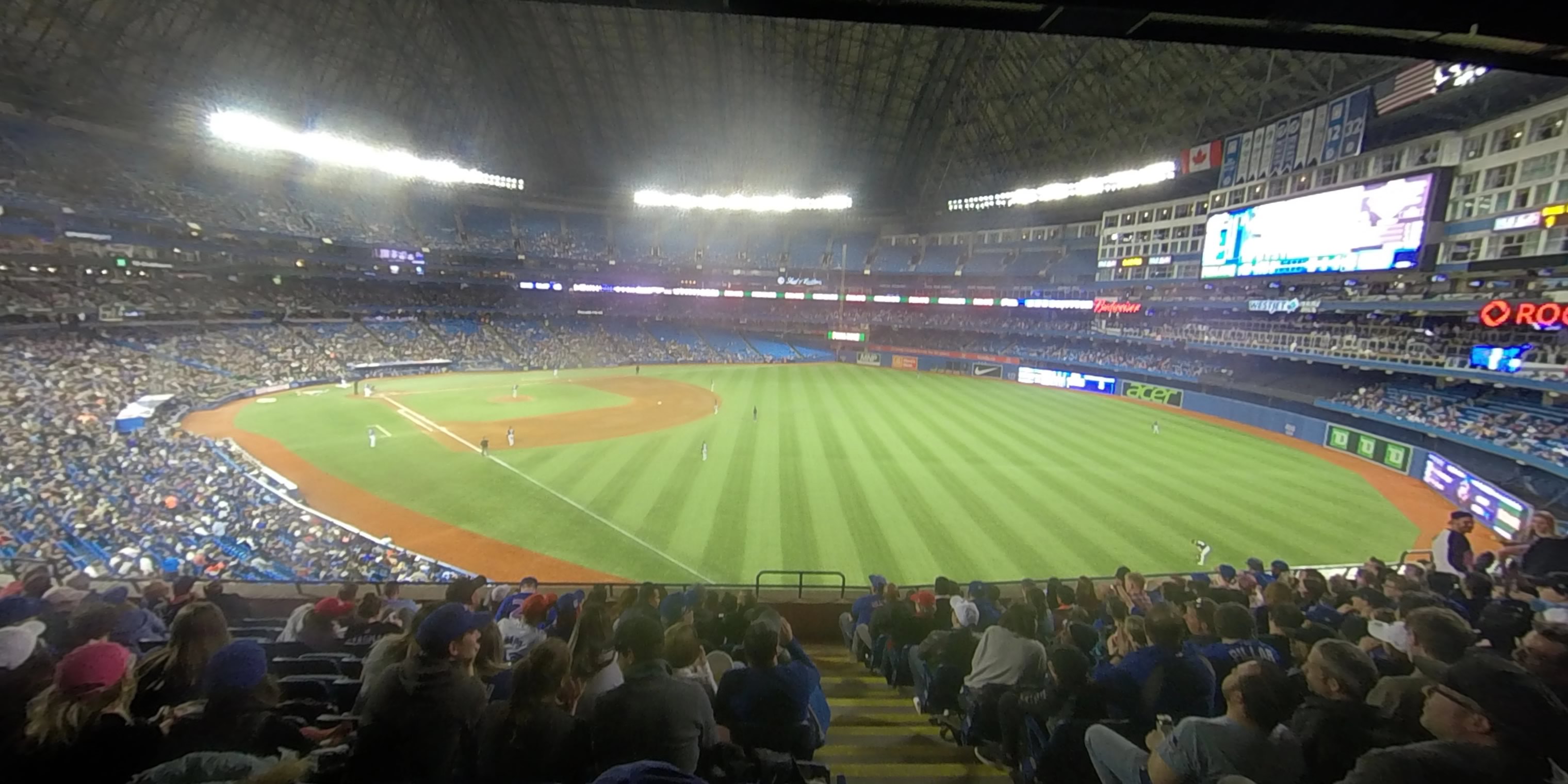 section 211 panoramic seat view  for baseball - rogers centre