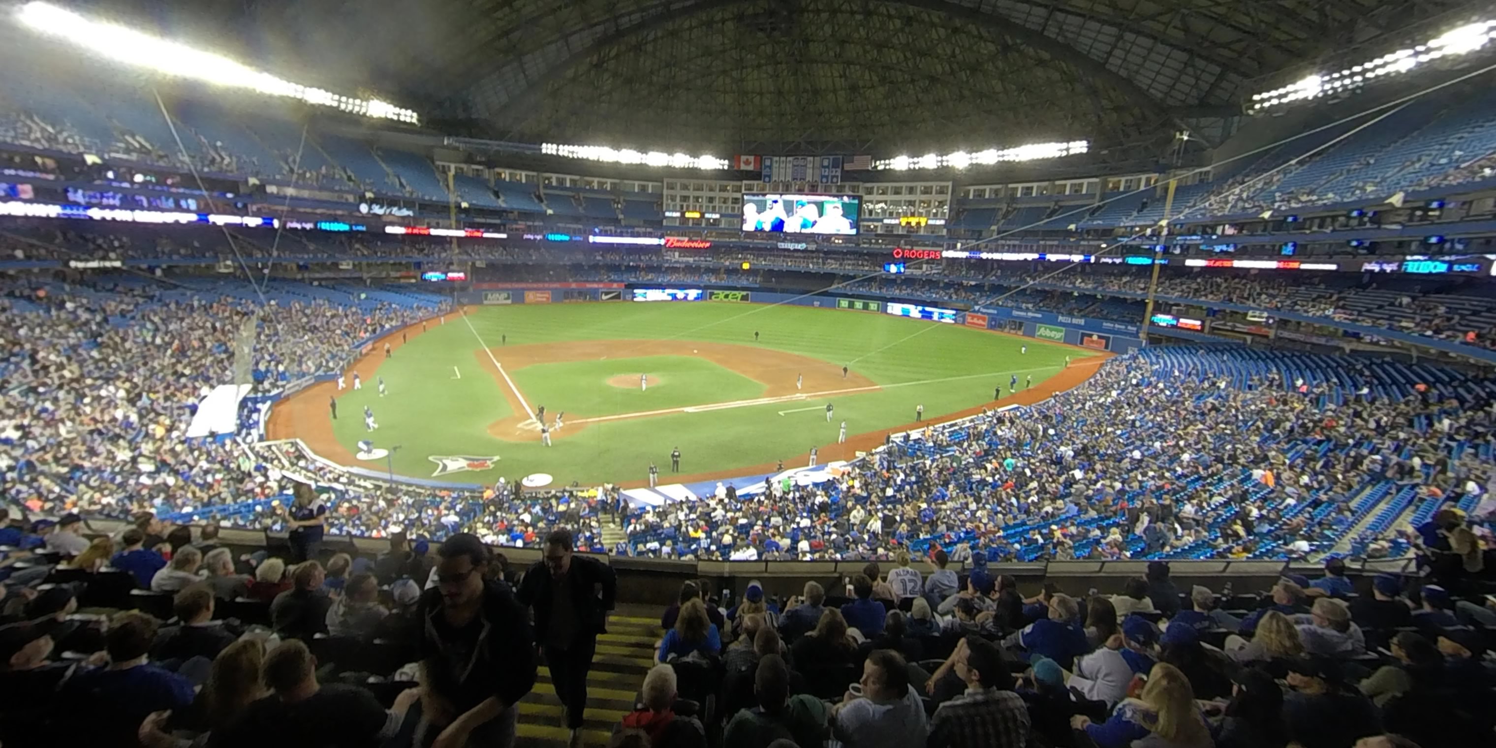 section 222 panoramic seat view  for baseball - rogers centre