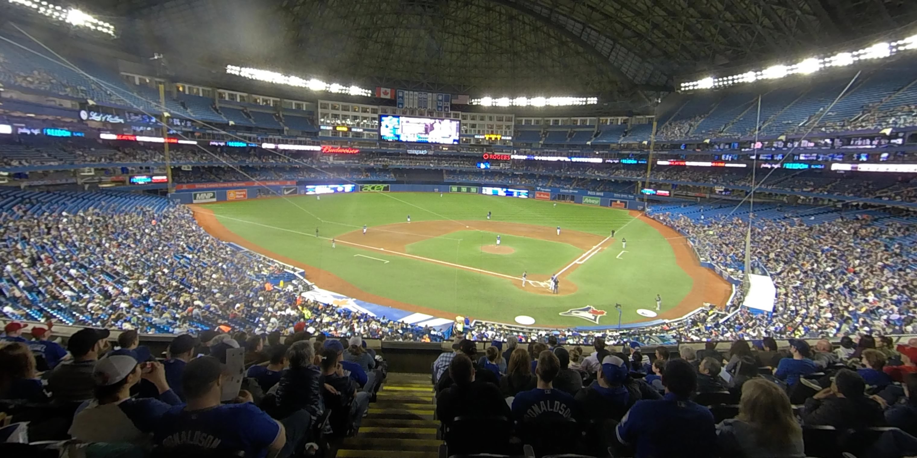 section 226 panoramic seat view  for baseball - rogers centre