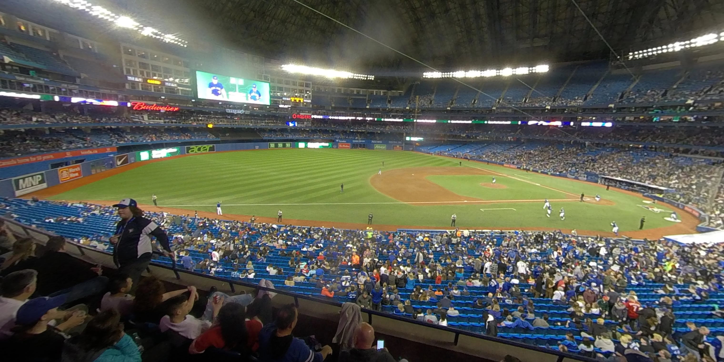 section 233 panoramic seat view  for baseball - rogers centre