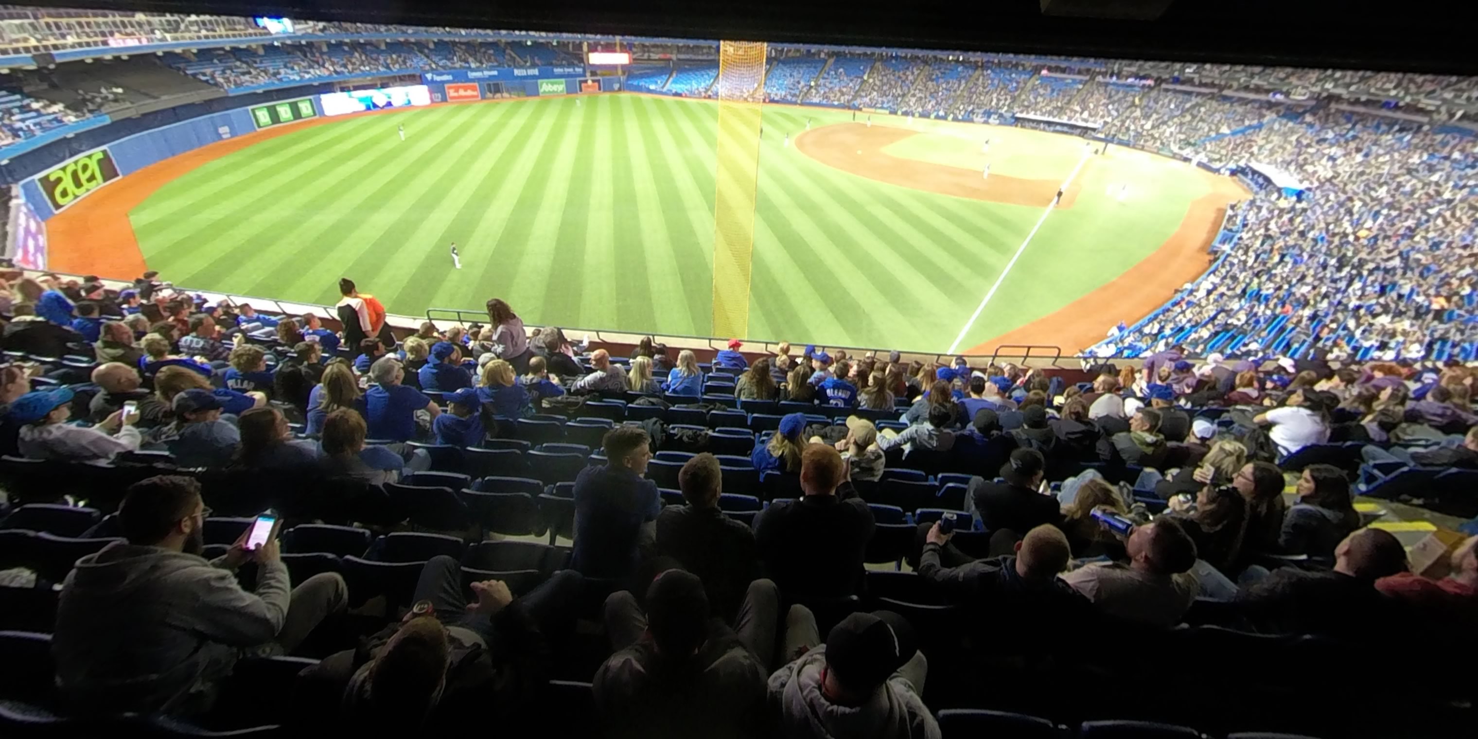 section 239 panoramic seat view  for baseball - rogers centre