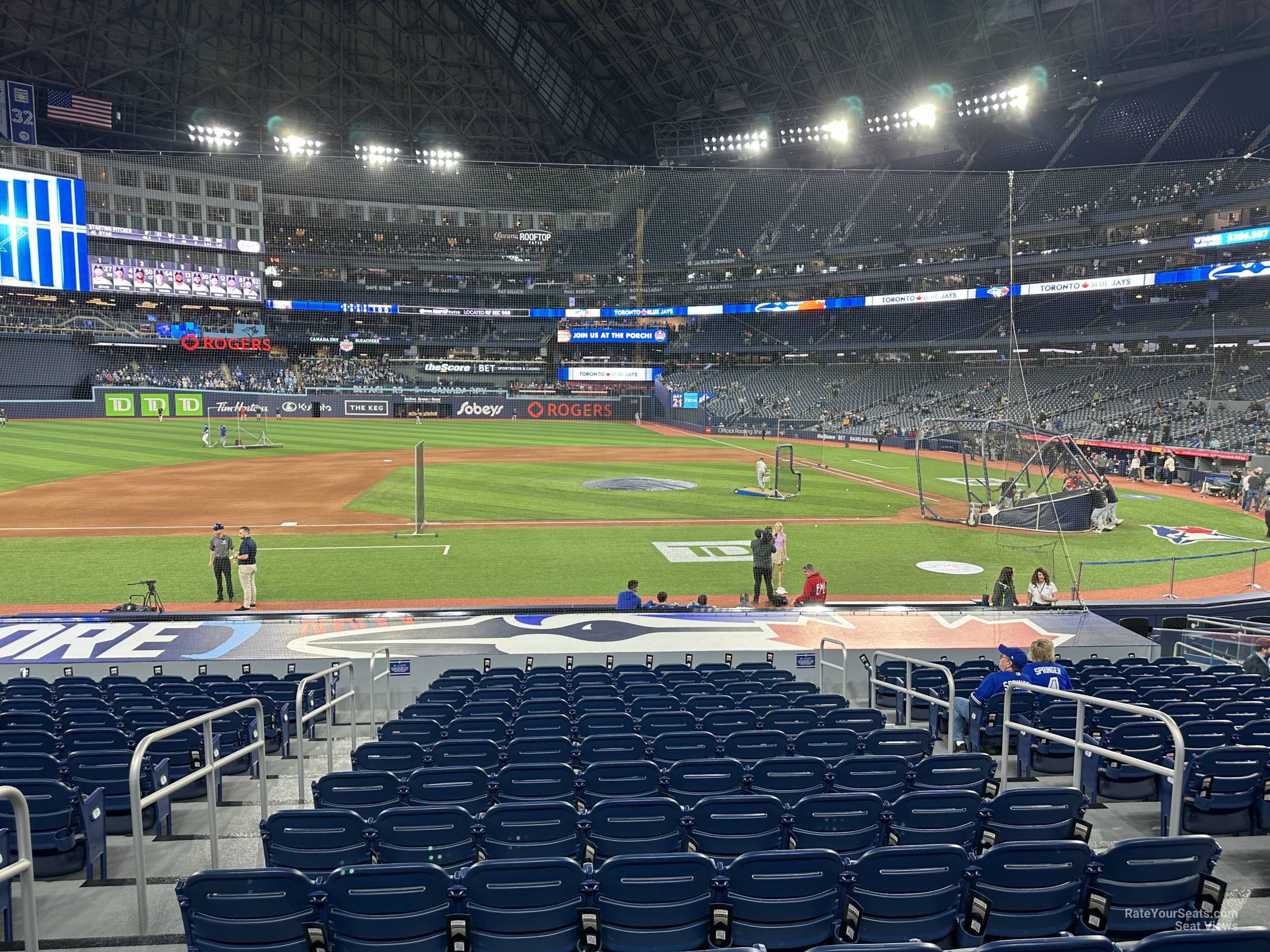 section 30, row 11 seat view  for baseball - rogers centre