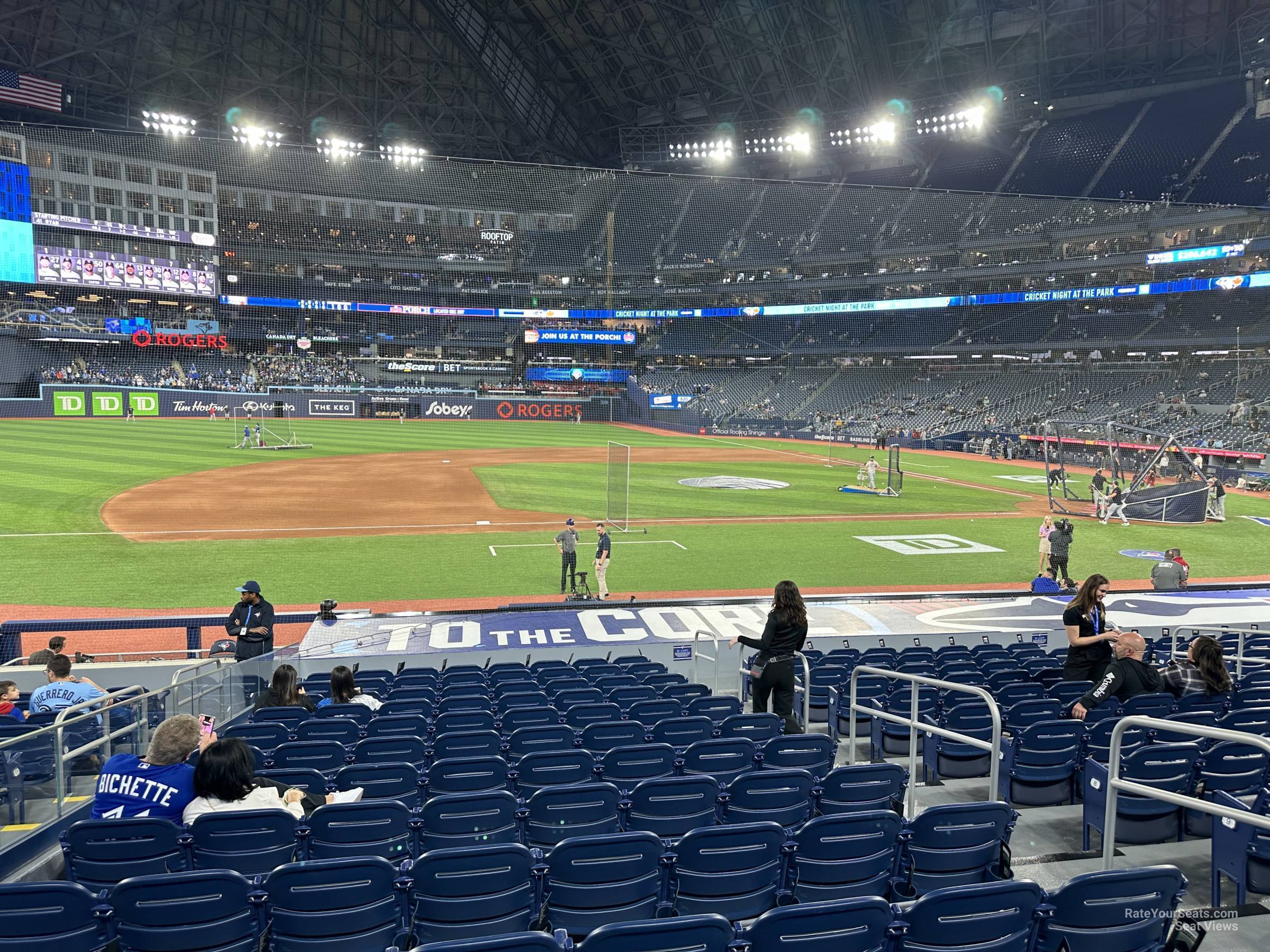 section 32, row 11 seat view  for baseball - rogers centre