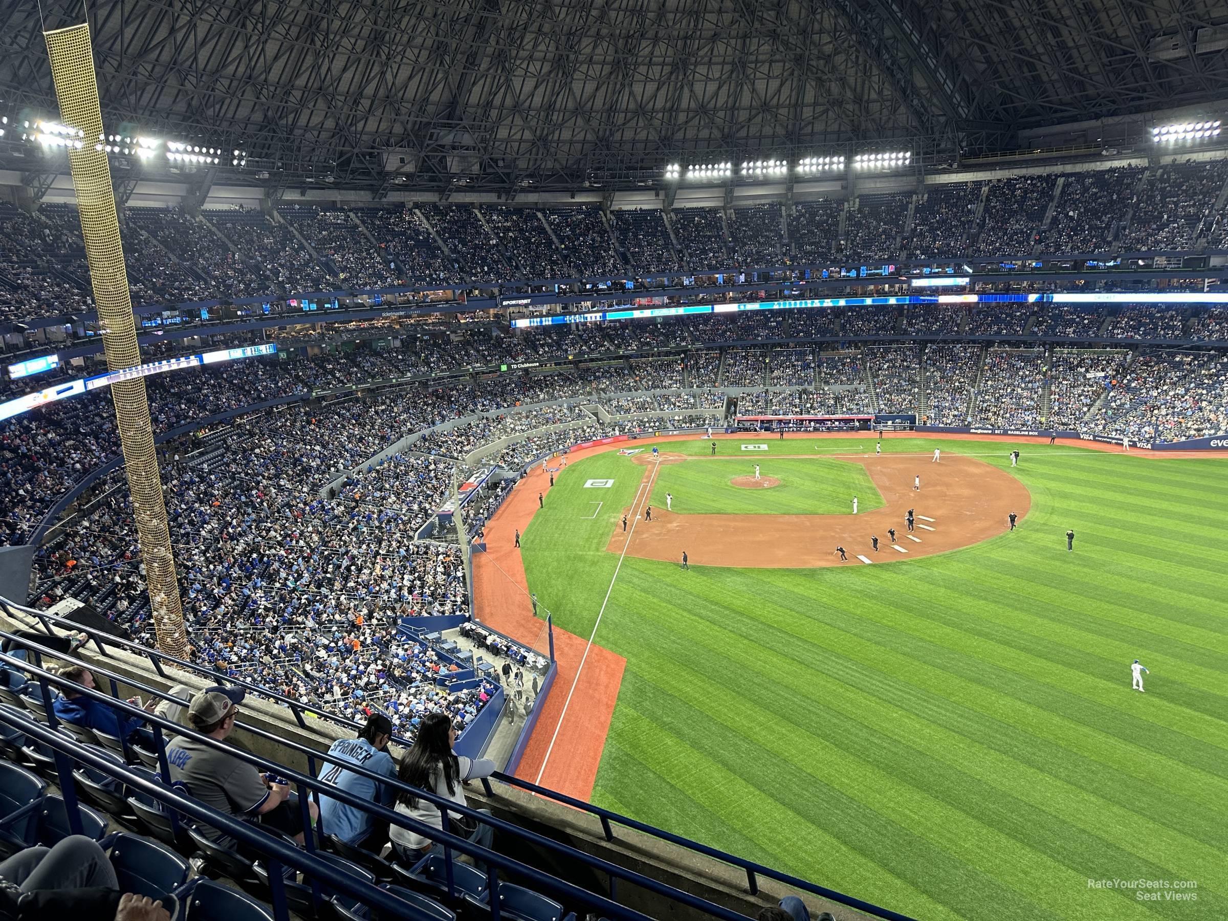 section 508, row 5 seat view  for baseball - rogers centre