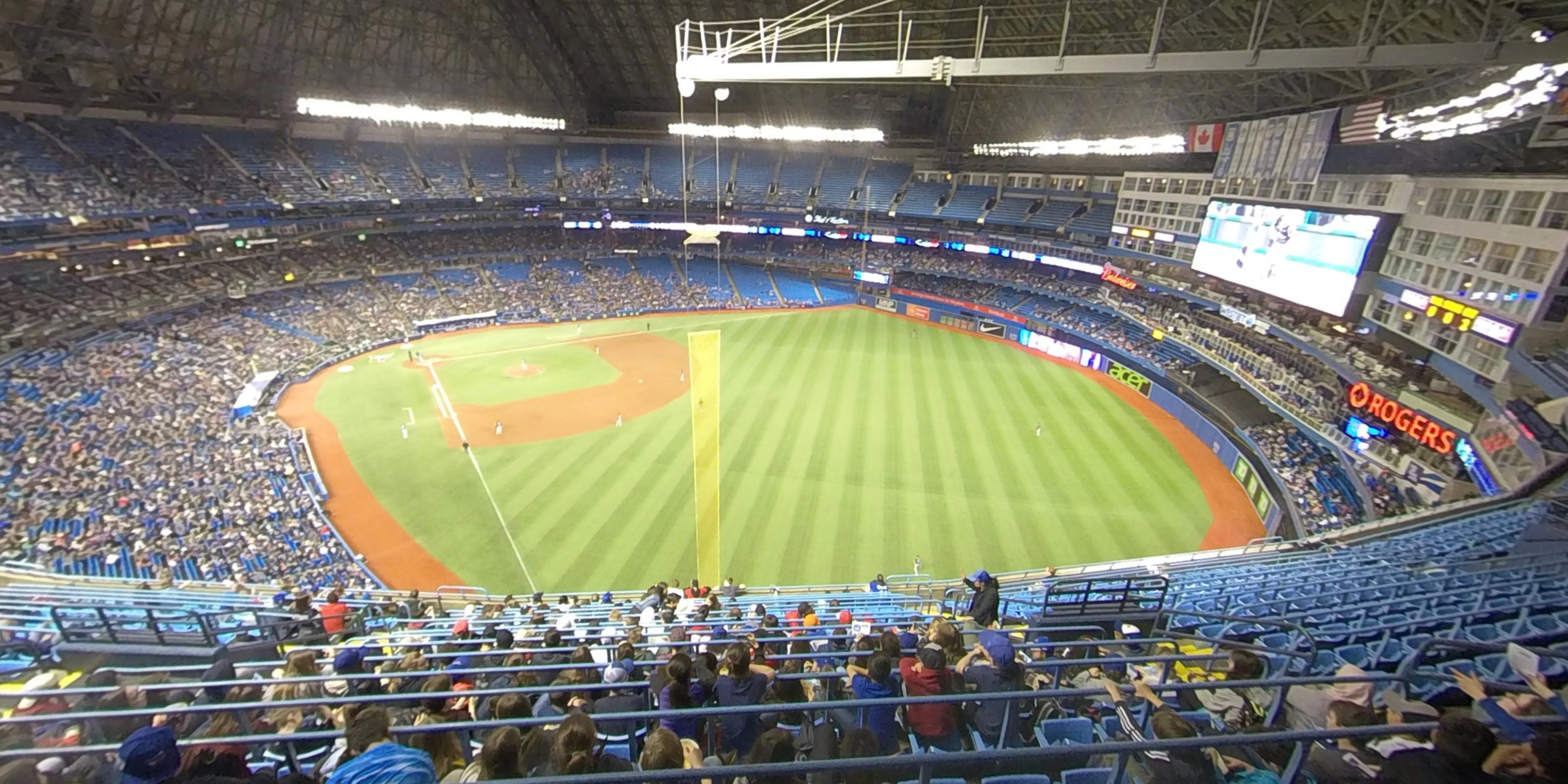 section 509 panoramic seat view  for baseball - rogers centre