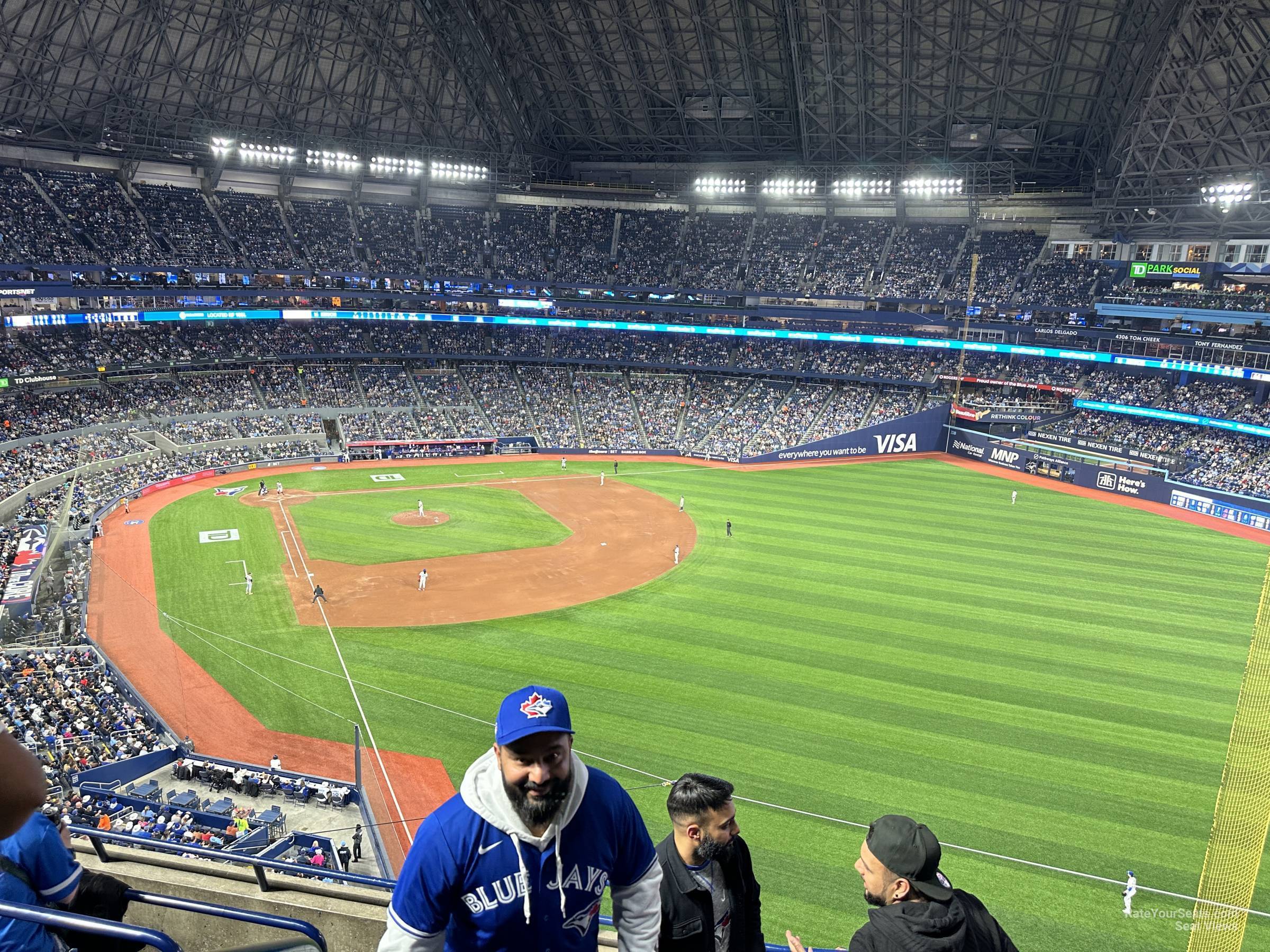 section 509, row 5 seat view  for baseball - rogers centre