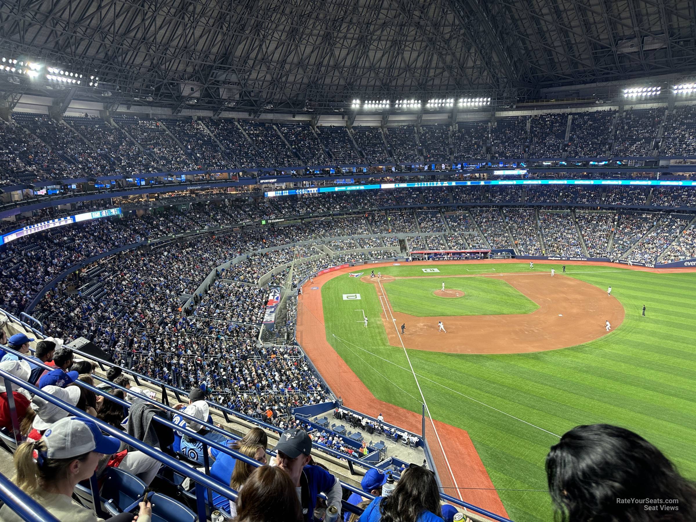 section 510, row 5 seat view  for baseball - rogers centre