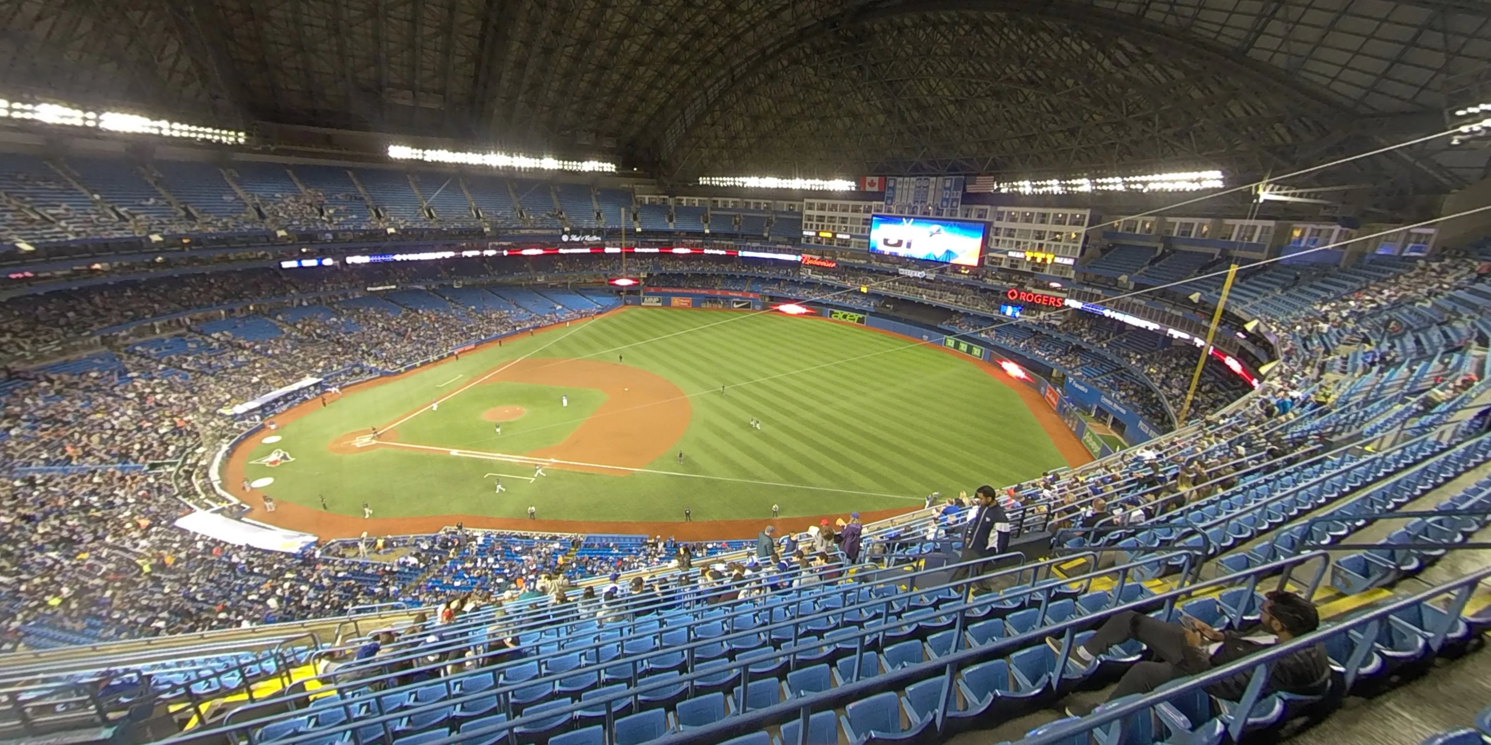 section 515 panoramic seat view  for baseball - rogers centre