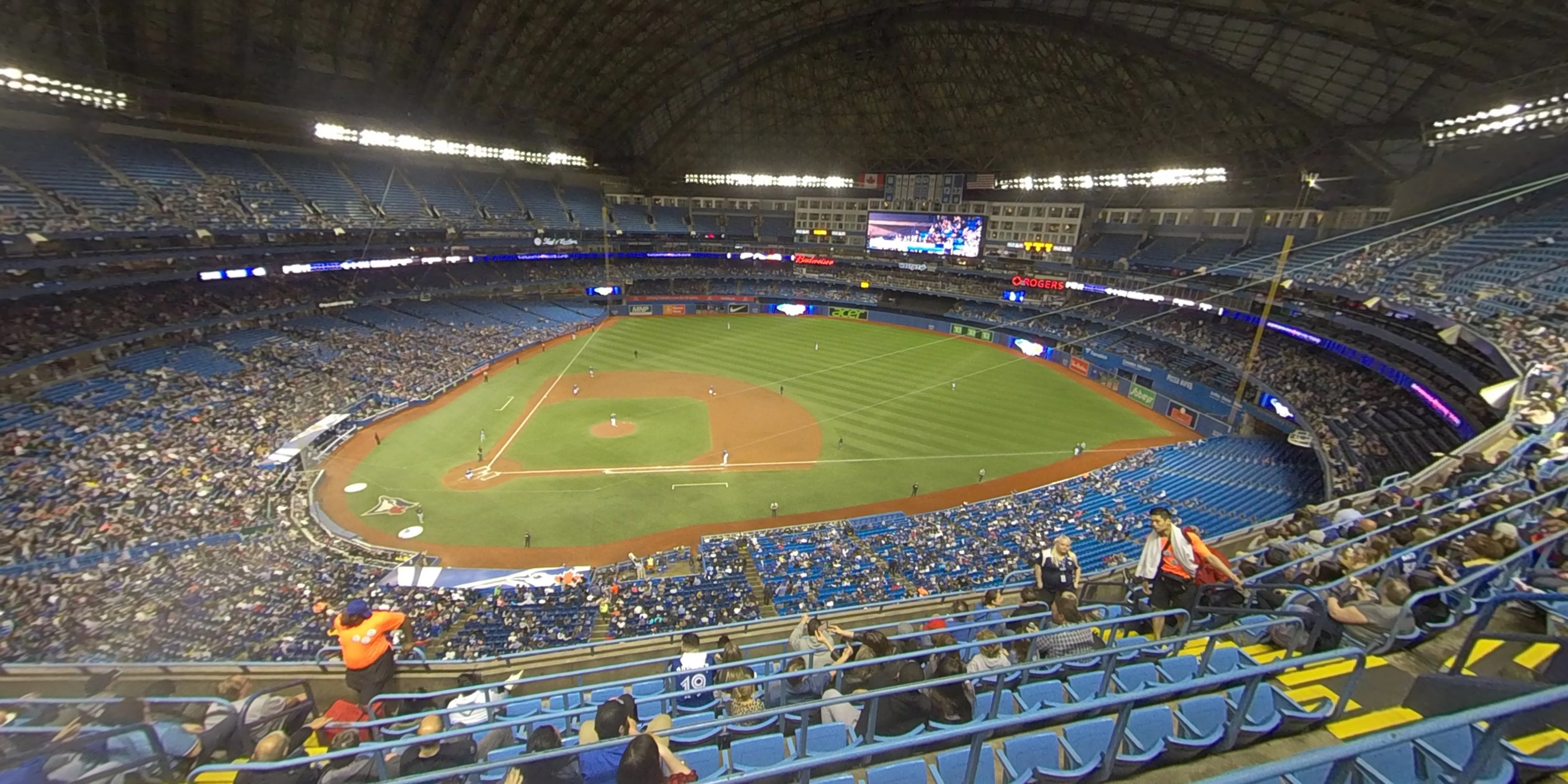 section 518 panoramic seat view  for baseball - rogers centre
