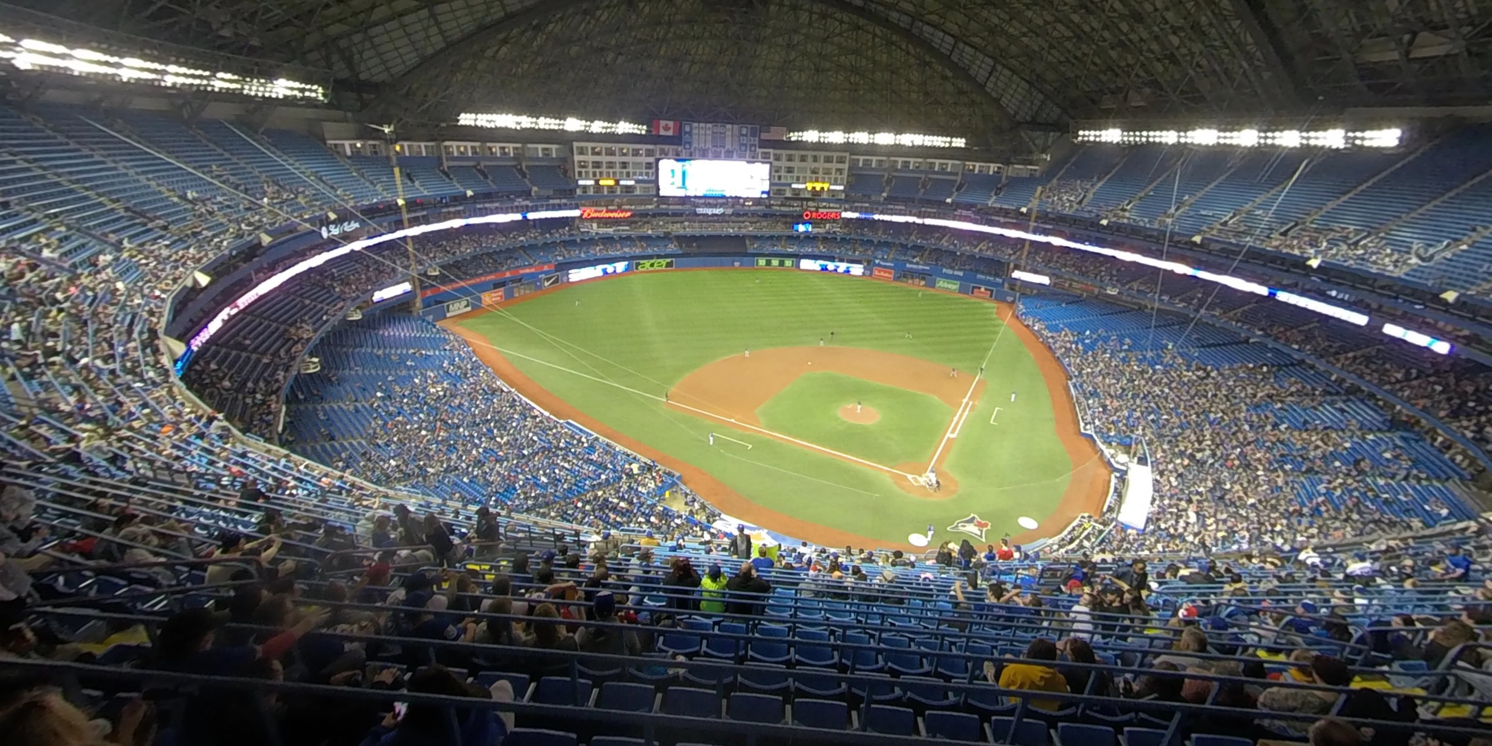 section 526 panoramic seat view  for baseball - rogers centre