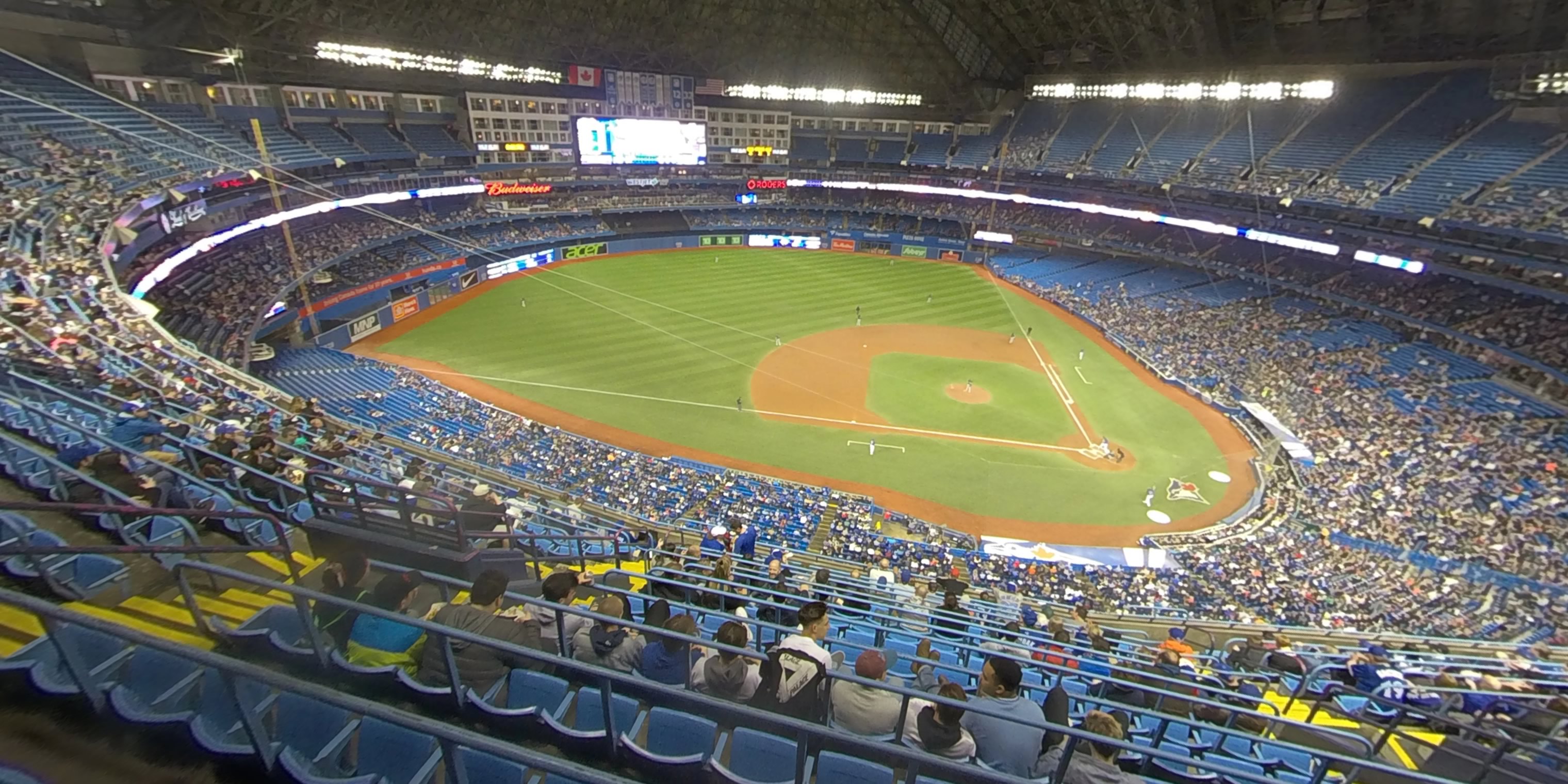section 529 panoramic seat view  for baseball - rogers centre
