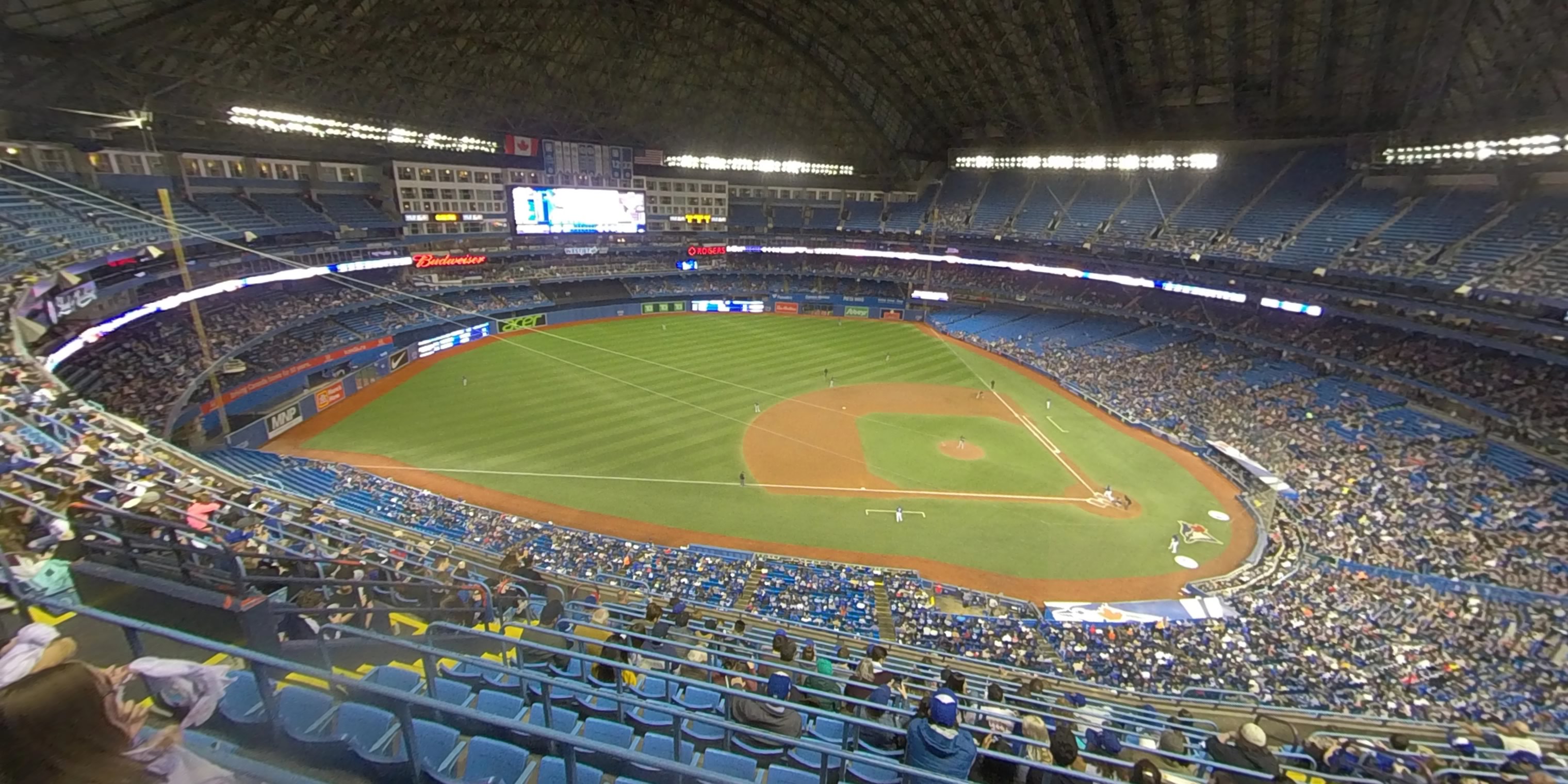 section 530 panoramic seat view  for baseball - rogers centre