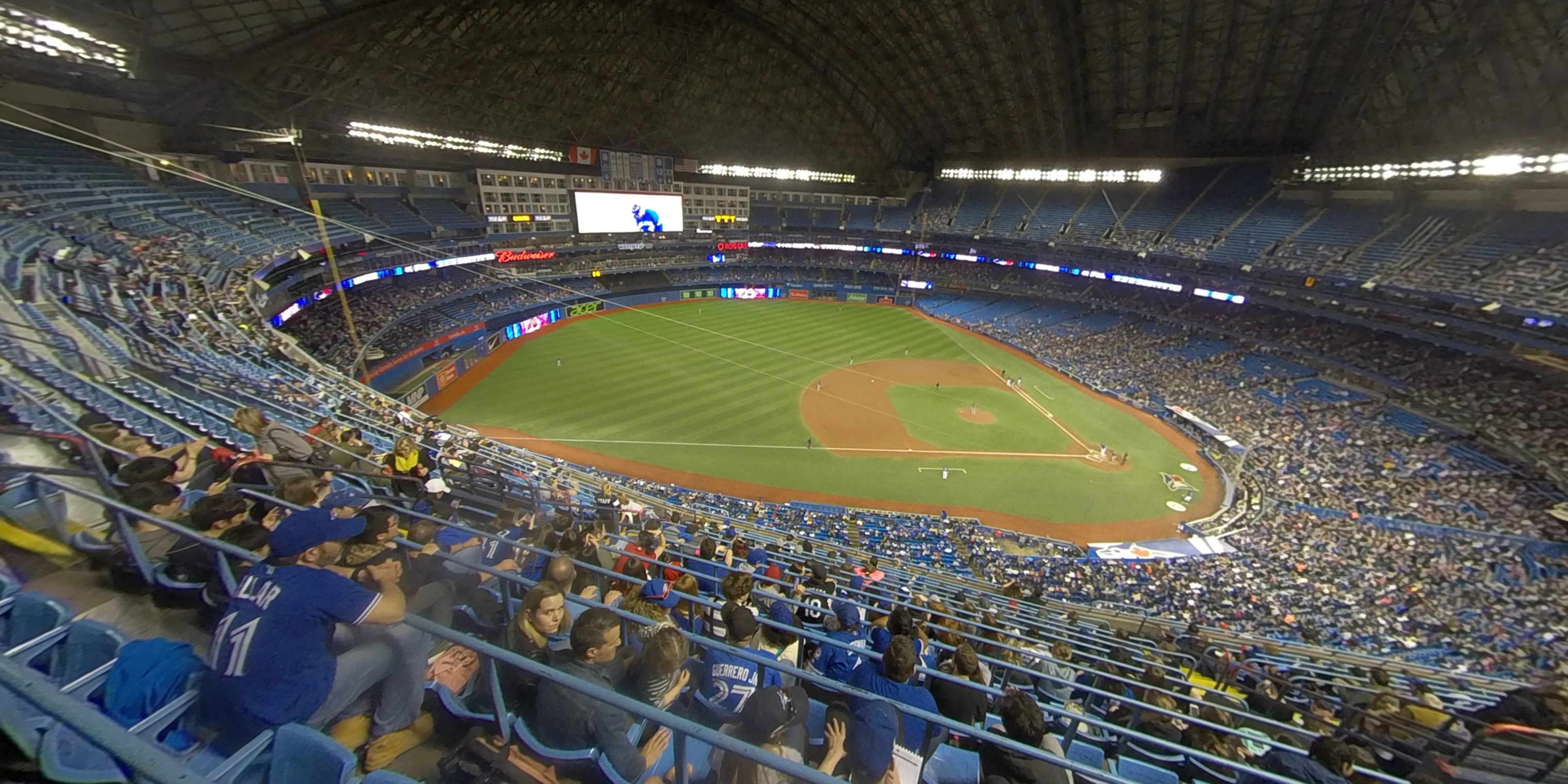 section 531 panoramic seat view  for baseball - rogers centre