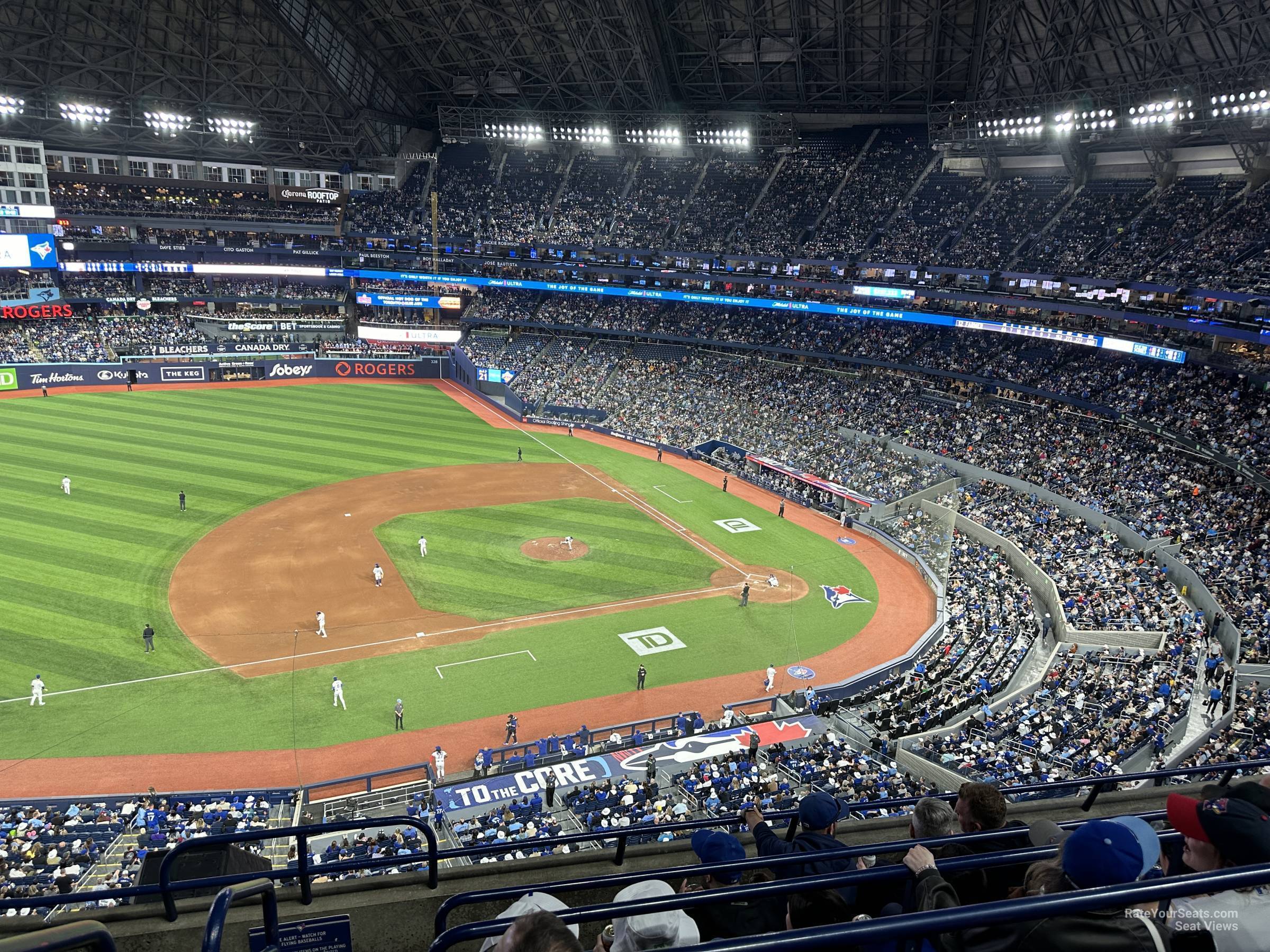 section 531, row 5 seat view  for baseball - rogers centre