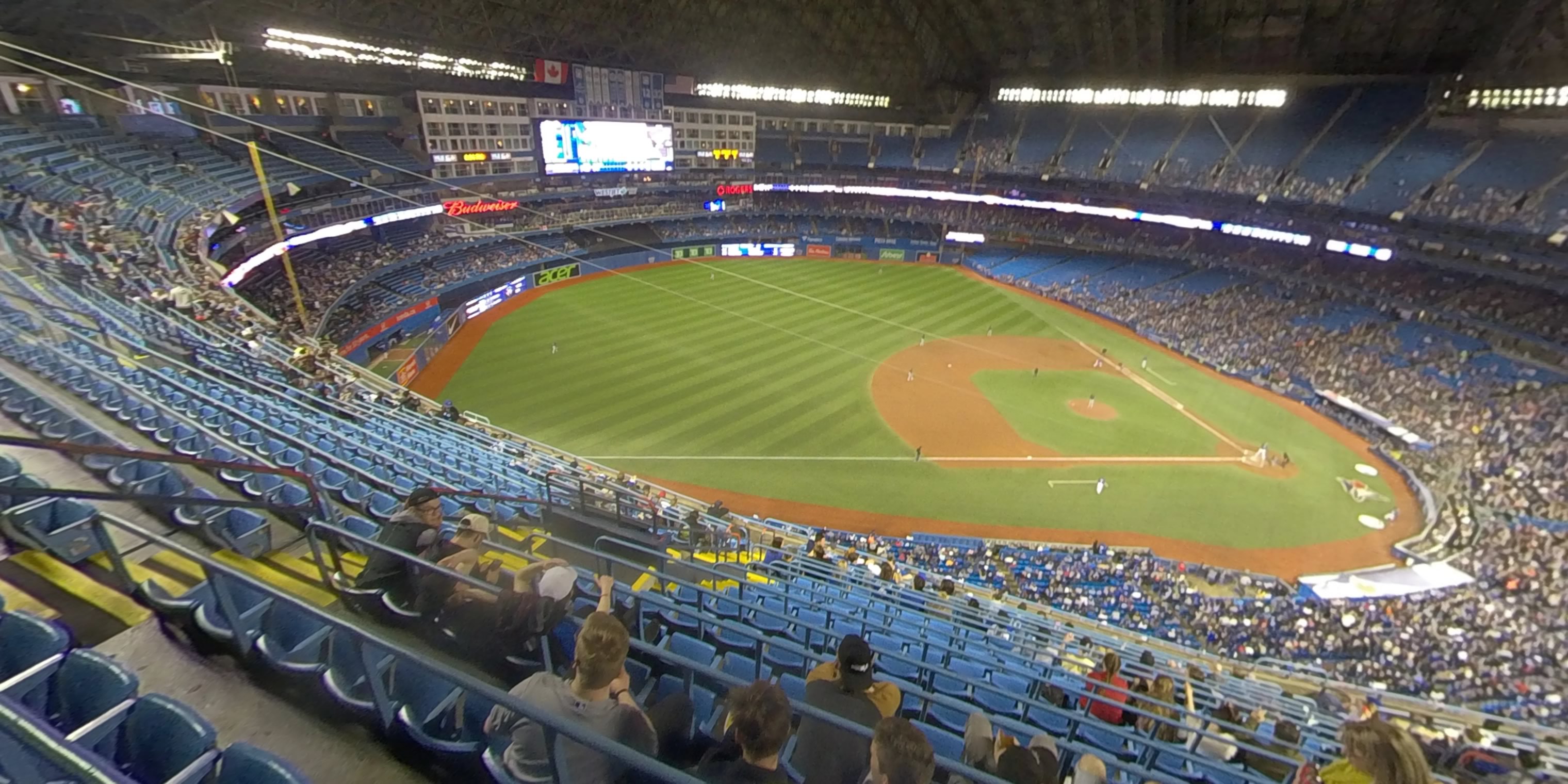 section 532 panoramic seat view  for baseball - rogers centre