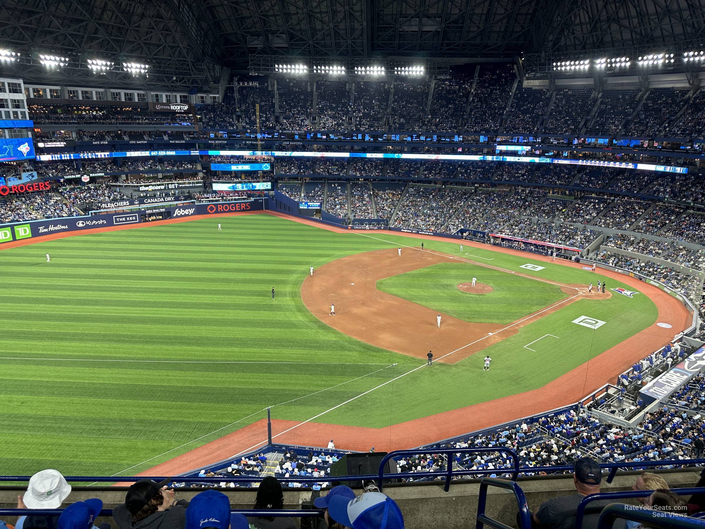 section 536, row 5 seat view  for baseball - rogers centre