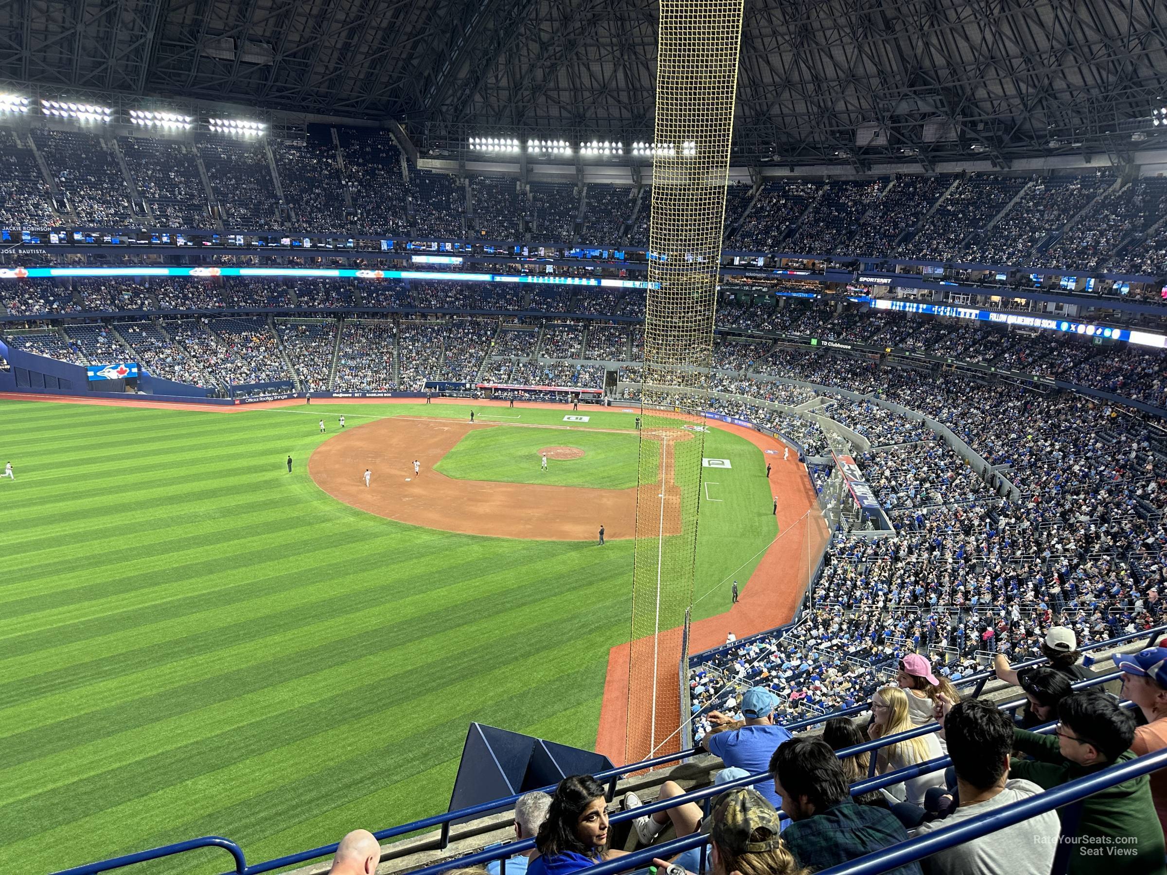 section 539, row 5 seat view  for baseball - rogers centre