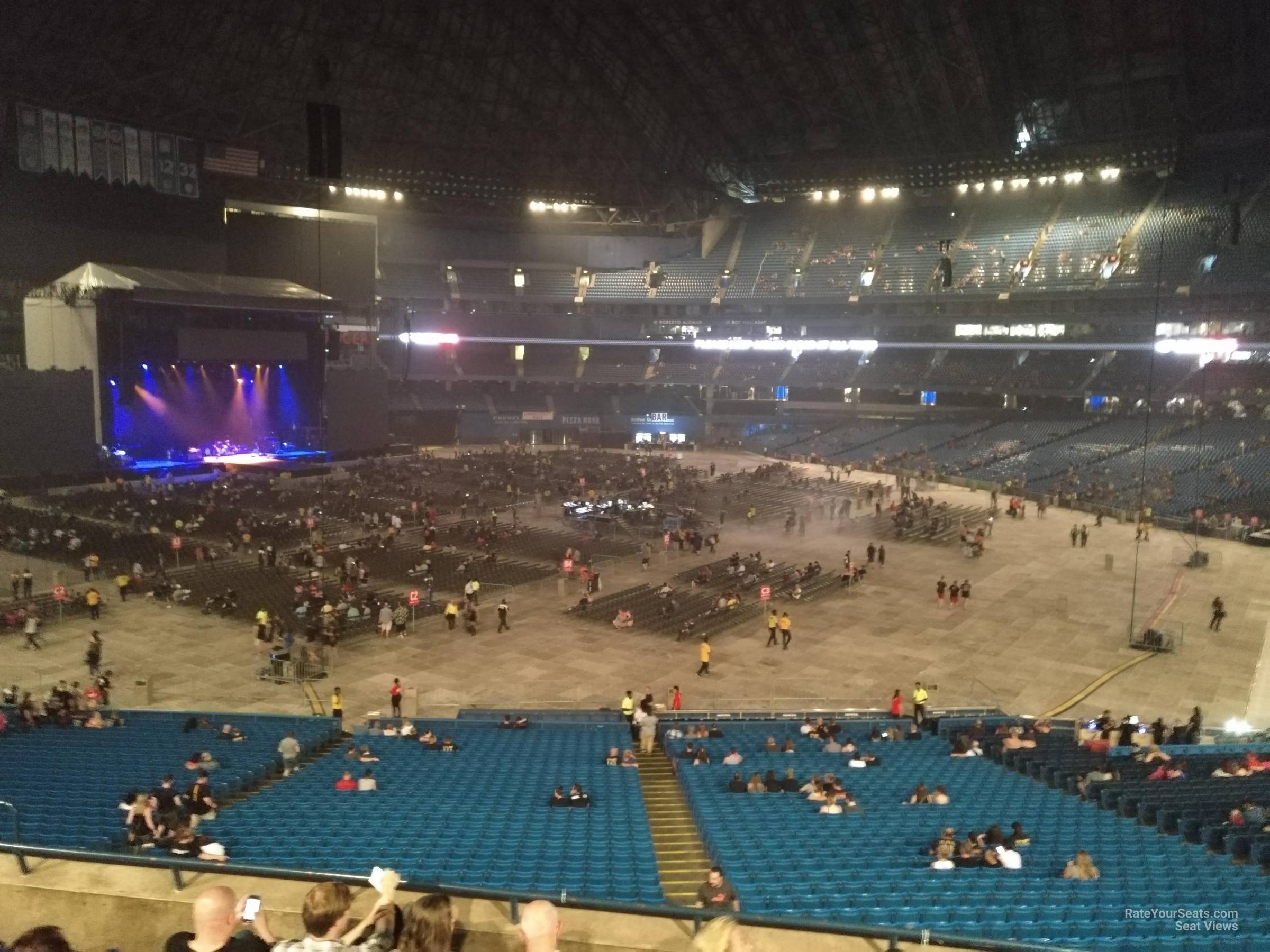 section 232, row 7 seat view  for concert - rogers centre