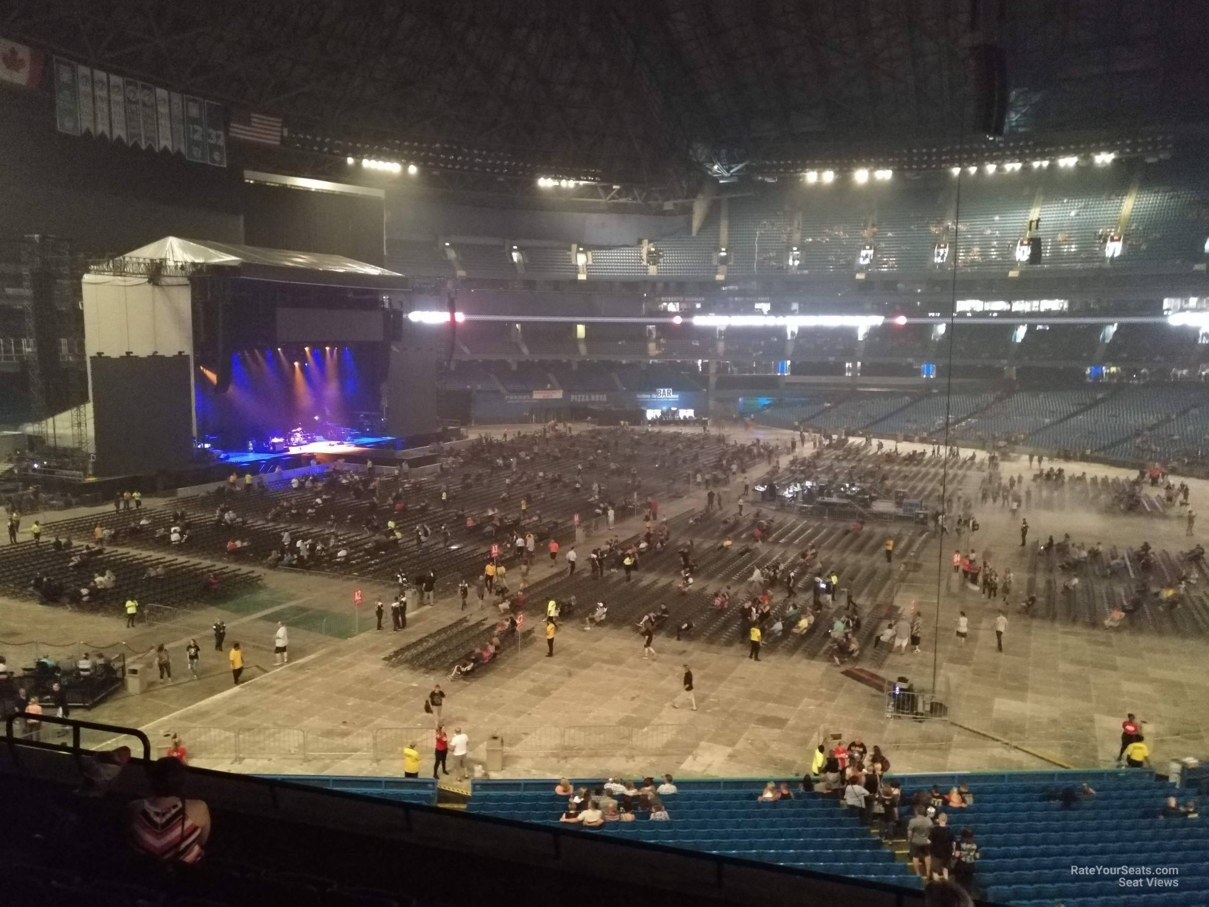 section 235, row 7 seat view  for concert - rogers centre