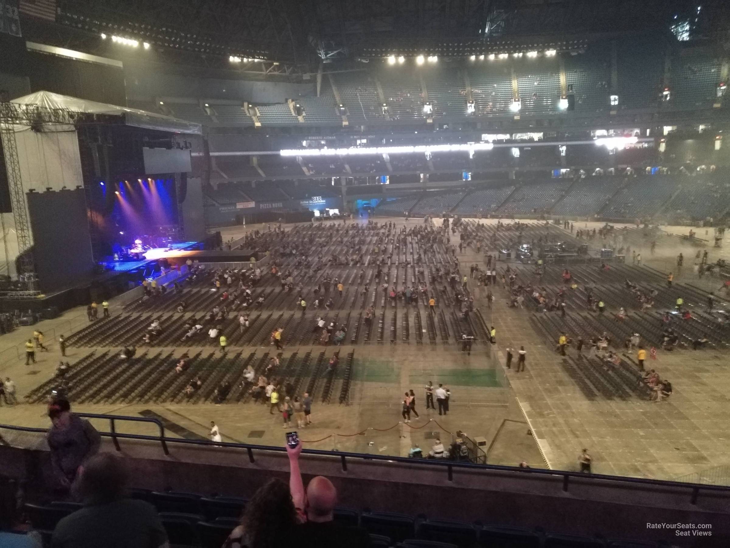 section 238, row 7 seat view  for concert - rogers centre