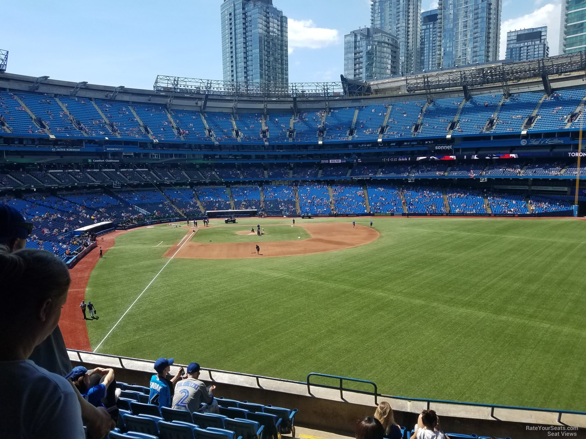 TD Ballpark, section 208, home of Dunedin Blue Jays, Toronto Blue