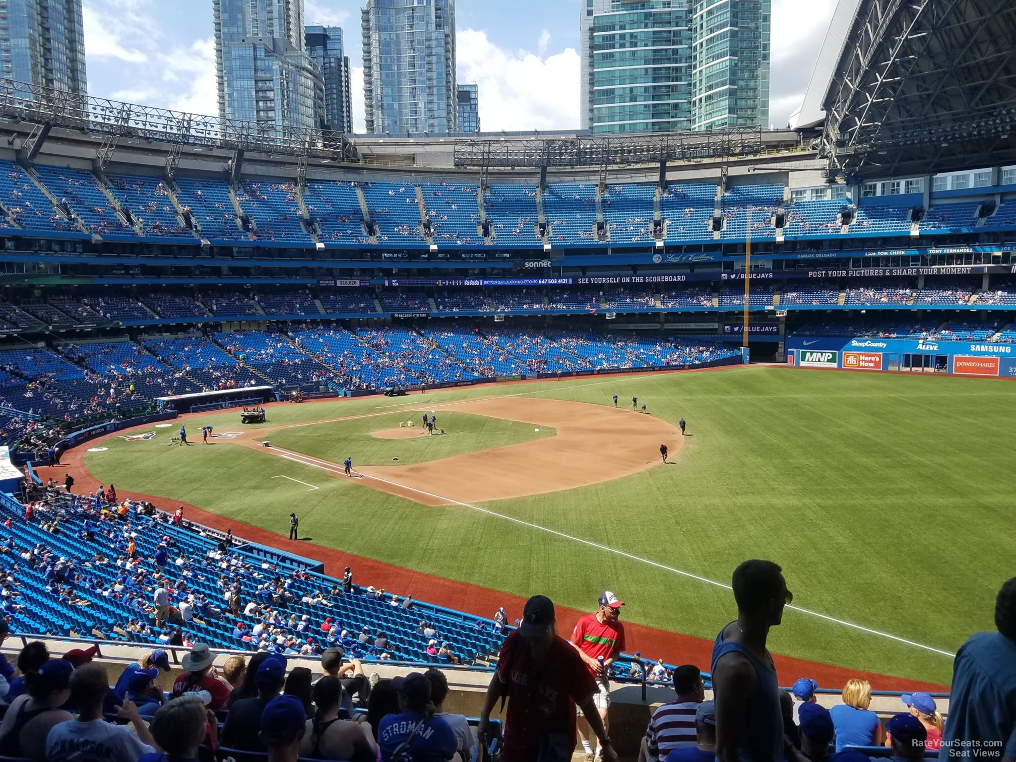 4/21/13 at Rogers Centre (NYY @ TOR)